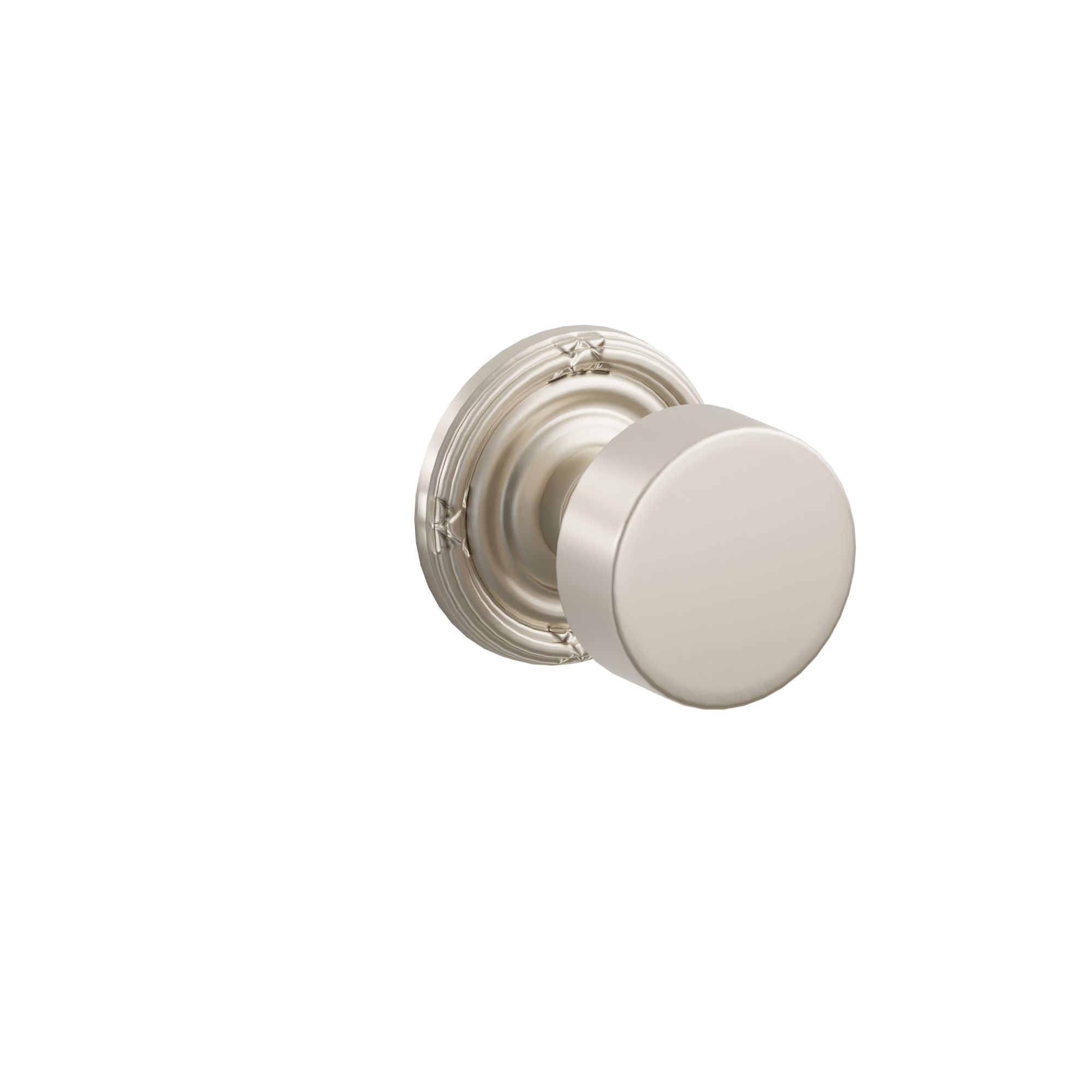 Emtek Round Knob Set with Ribbon & Reed