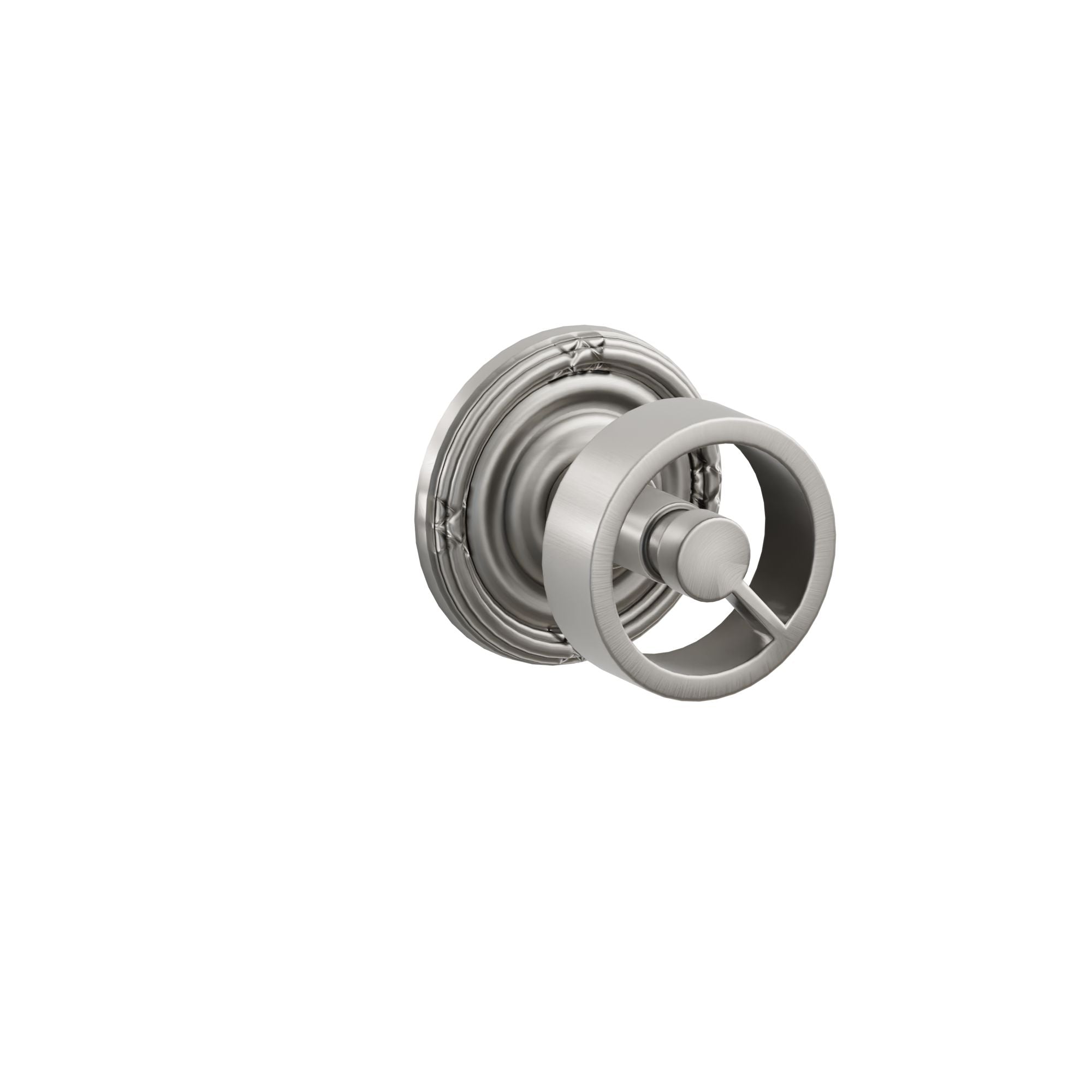 Emtek Concealed Fastener Spoke Knob Set With Ribbon & Reed