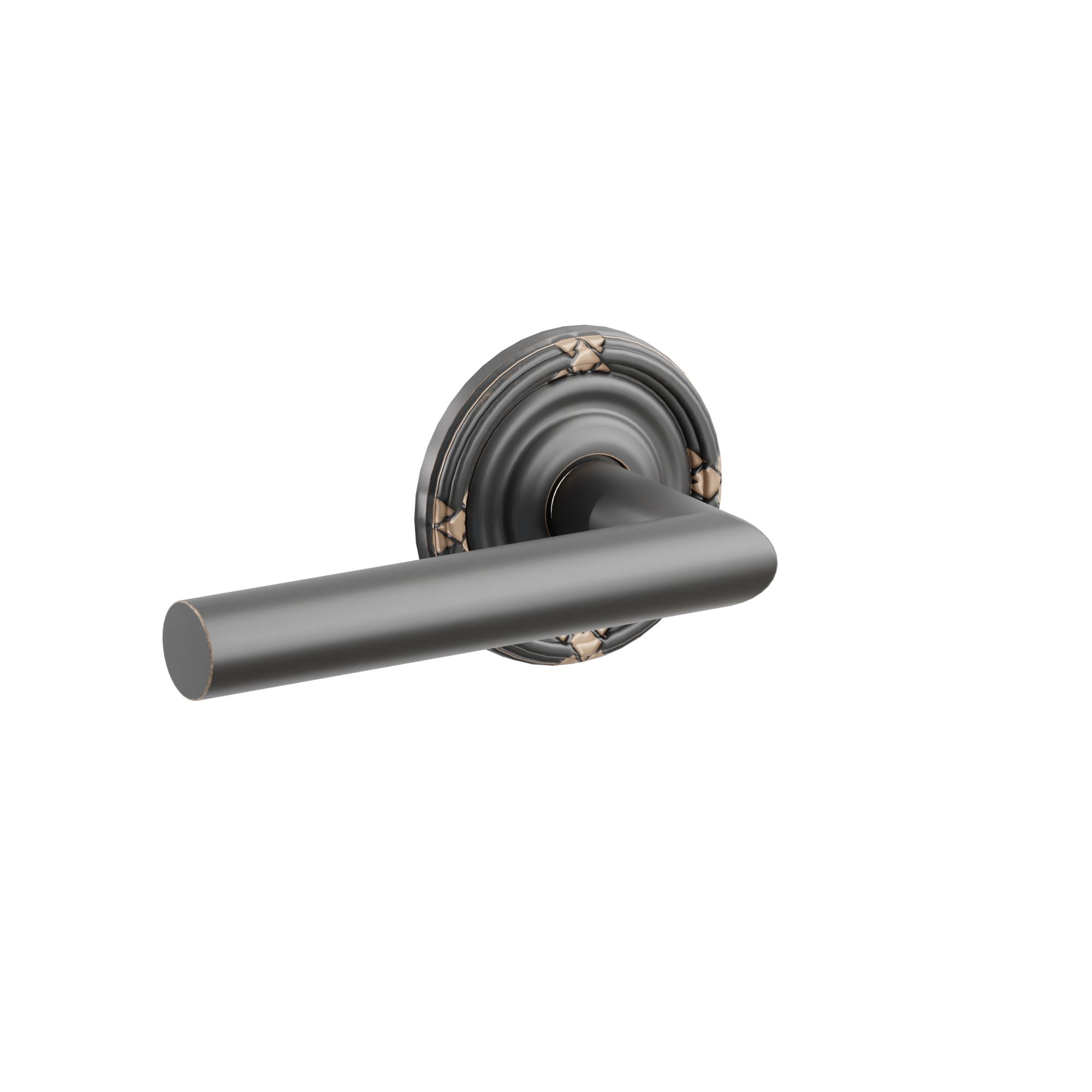 Emtek Spencer Lever Set with Ribbon & Reed