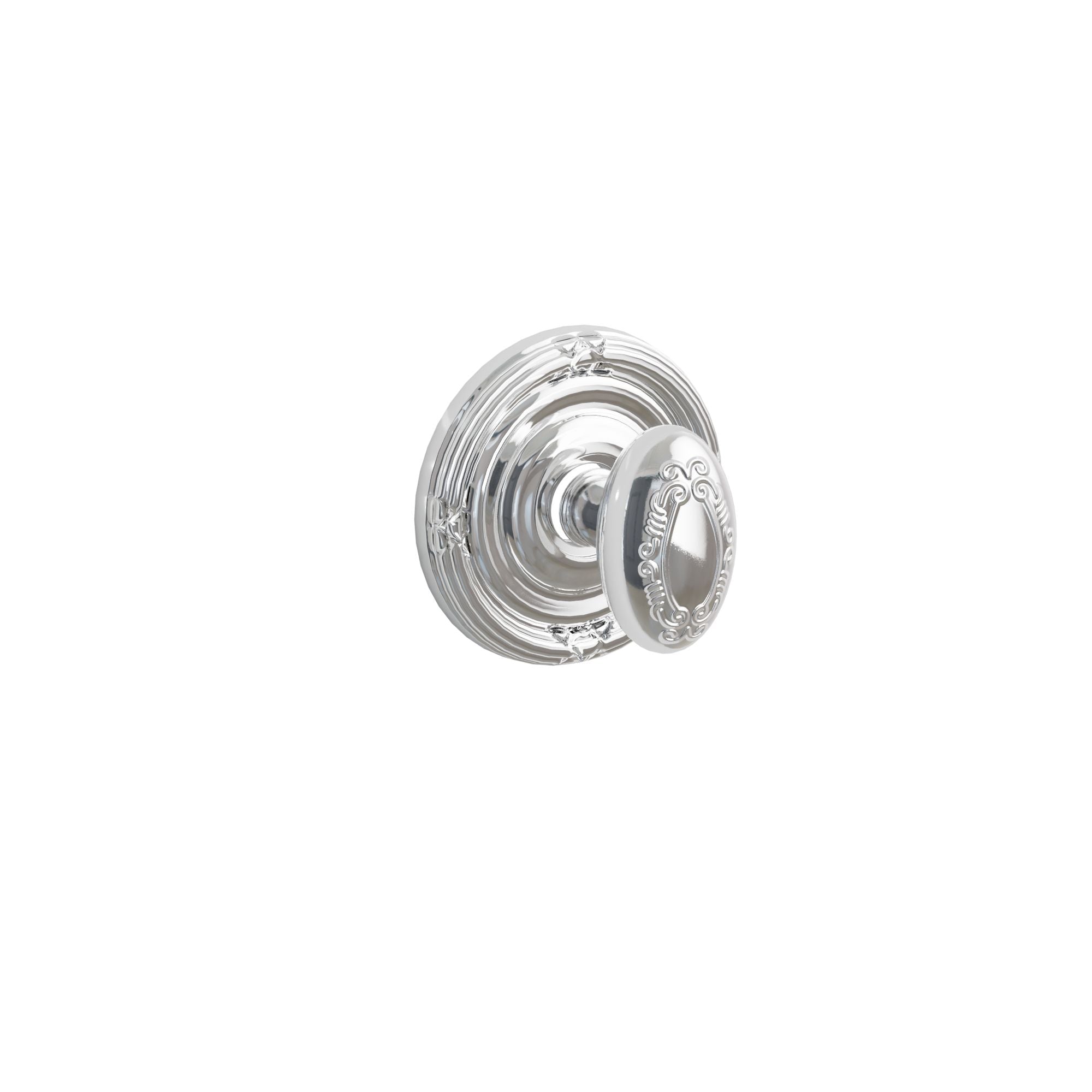 Emtek Concealed Fastener Victoria Knob Set With Ribbon & Reed