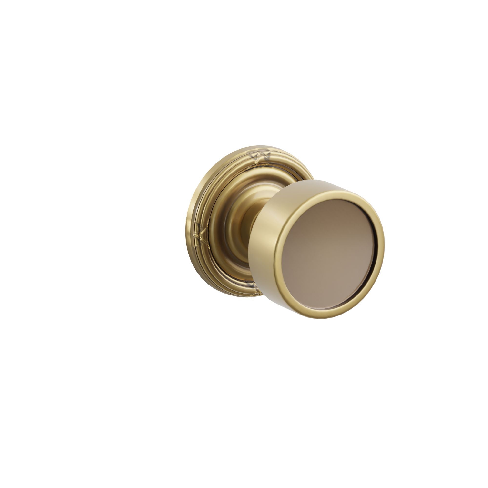 Emtek Concealed Fastener Verve Knob Set With Ribbon & Reed