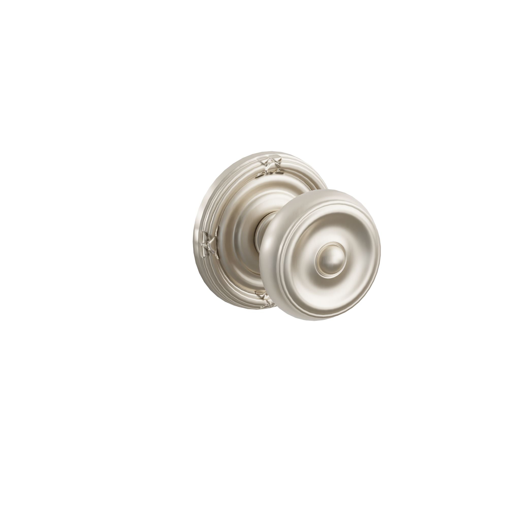 Emtek Concealed Fastener Waverly Knob Set With Ribbon & Reed