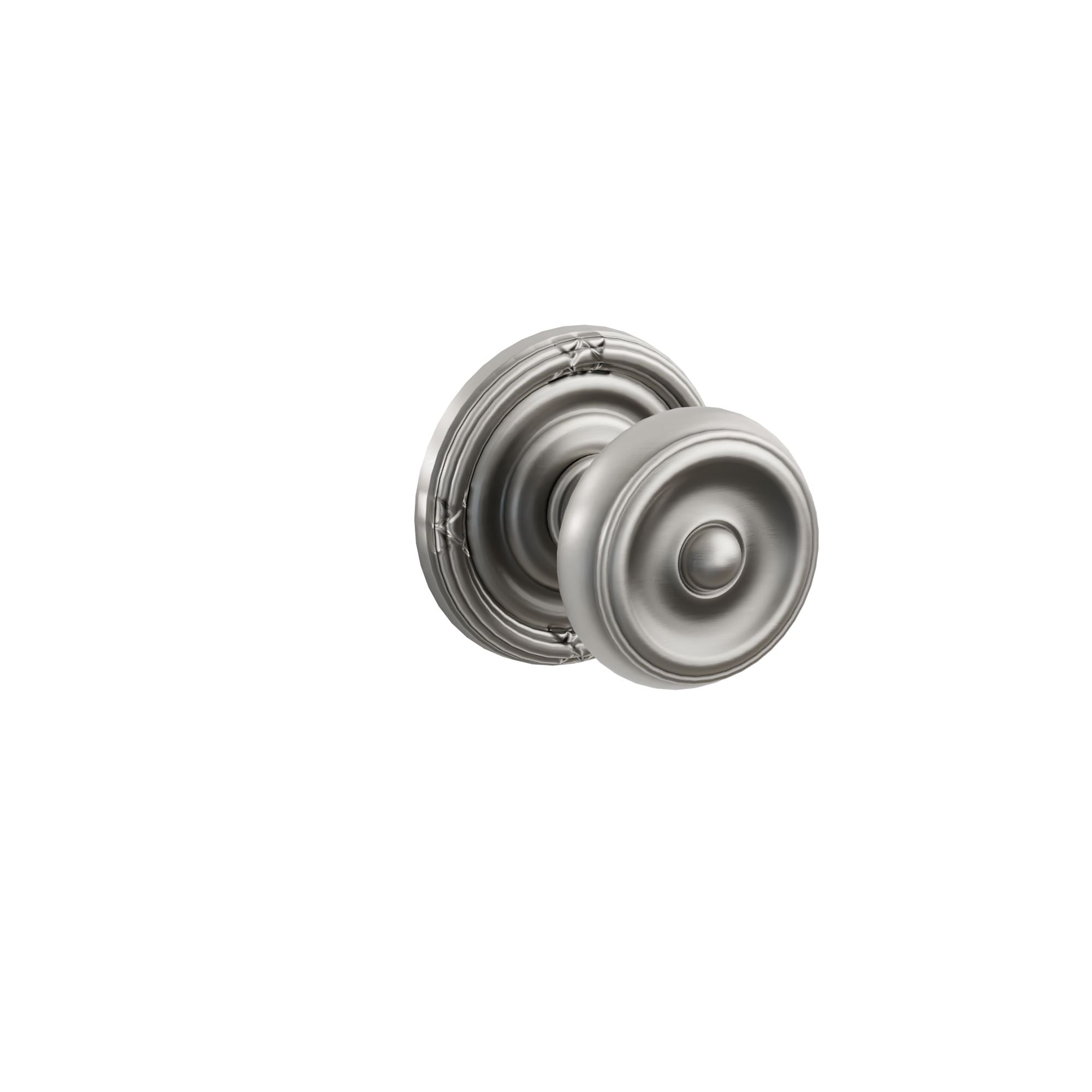 Emtek Concealed Fastener Waverly Knob Set With Ribbon & Reed