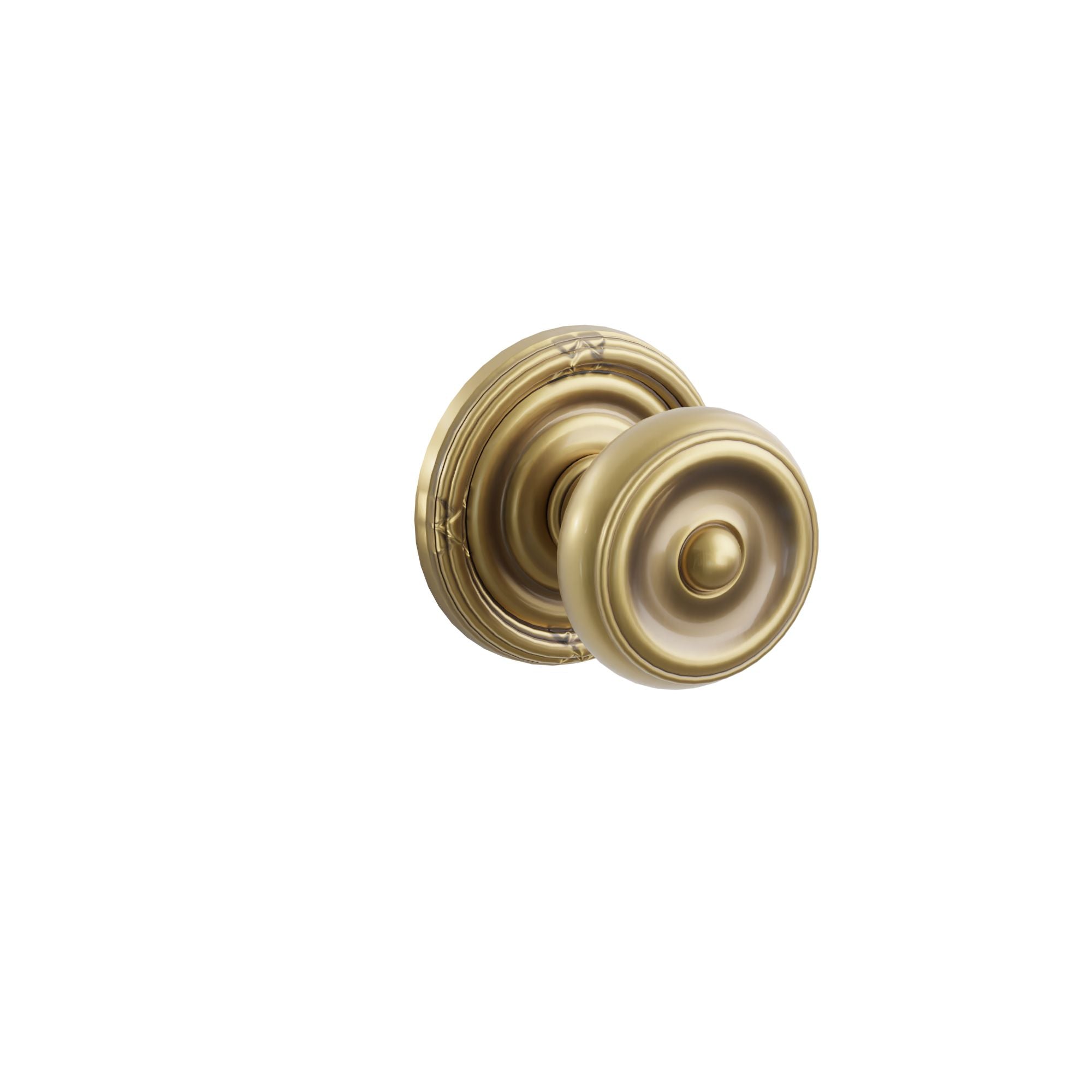 Emtek Concealed Fastener Waverly Knob Set With Ribbon & Reed