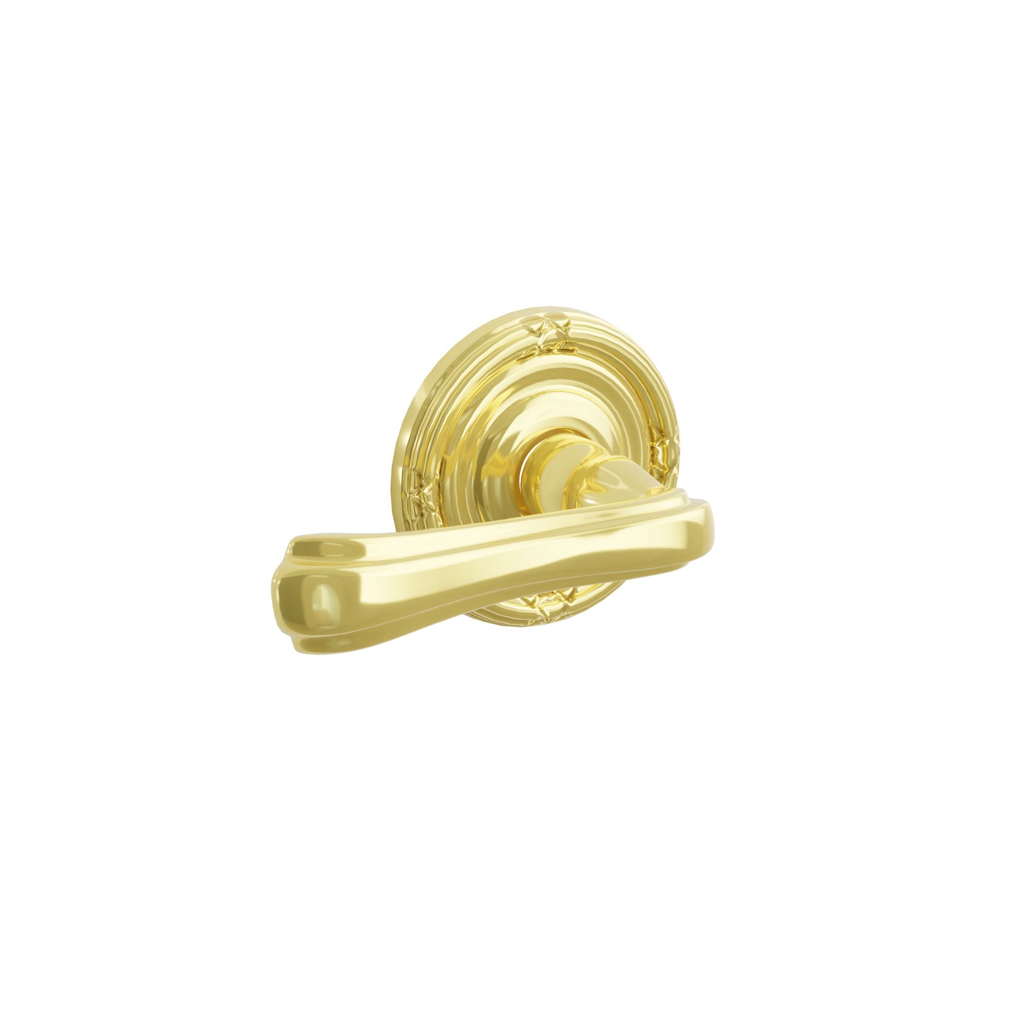 Emtek Concealed Fastener Wembley Lever Set with Ribbon & Reed