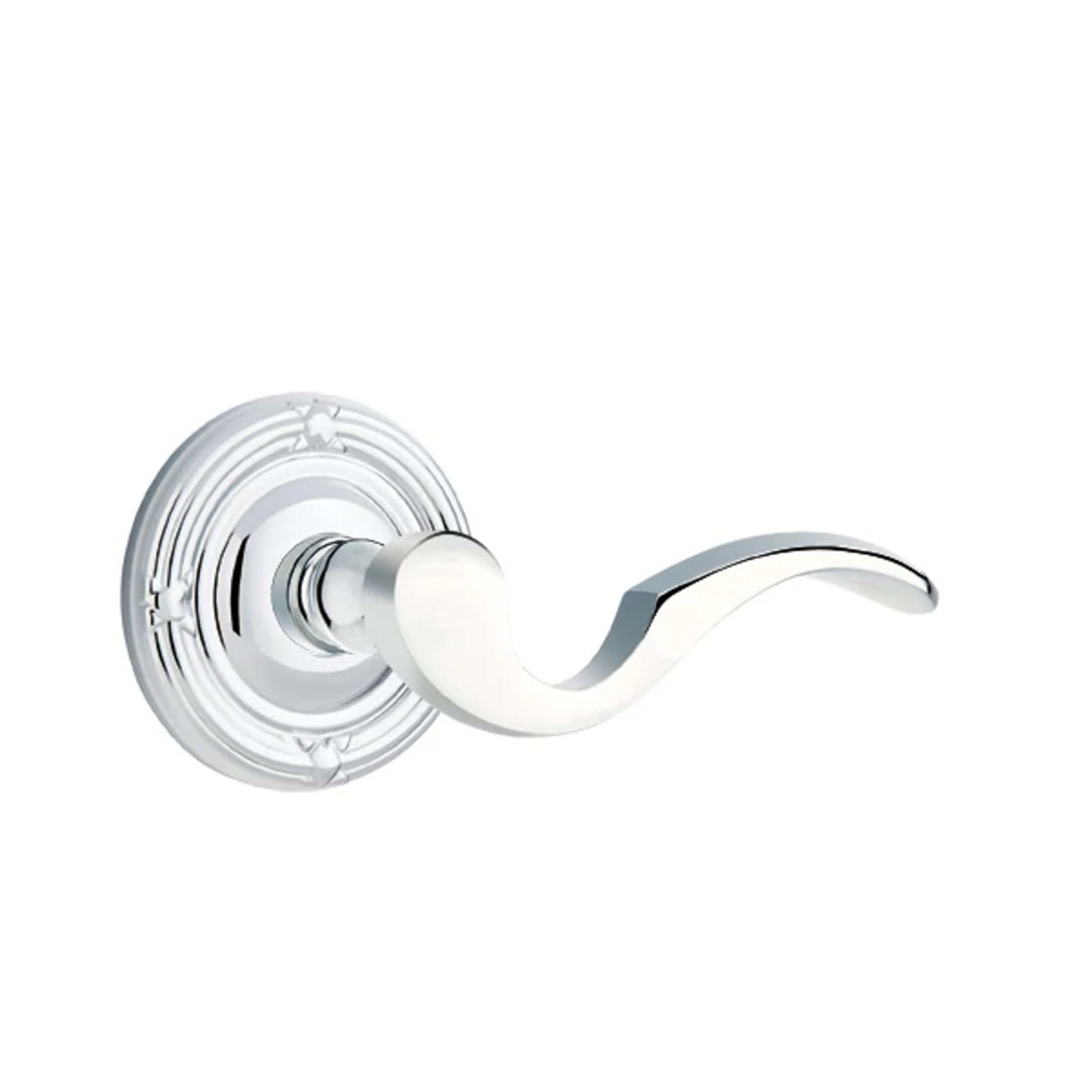 Emtek Concealed Fastener Cortina Lever Set with Ribbon & Reed