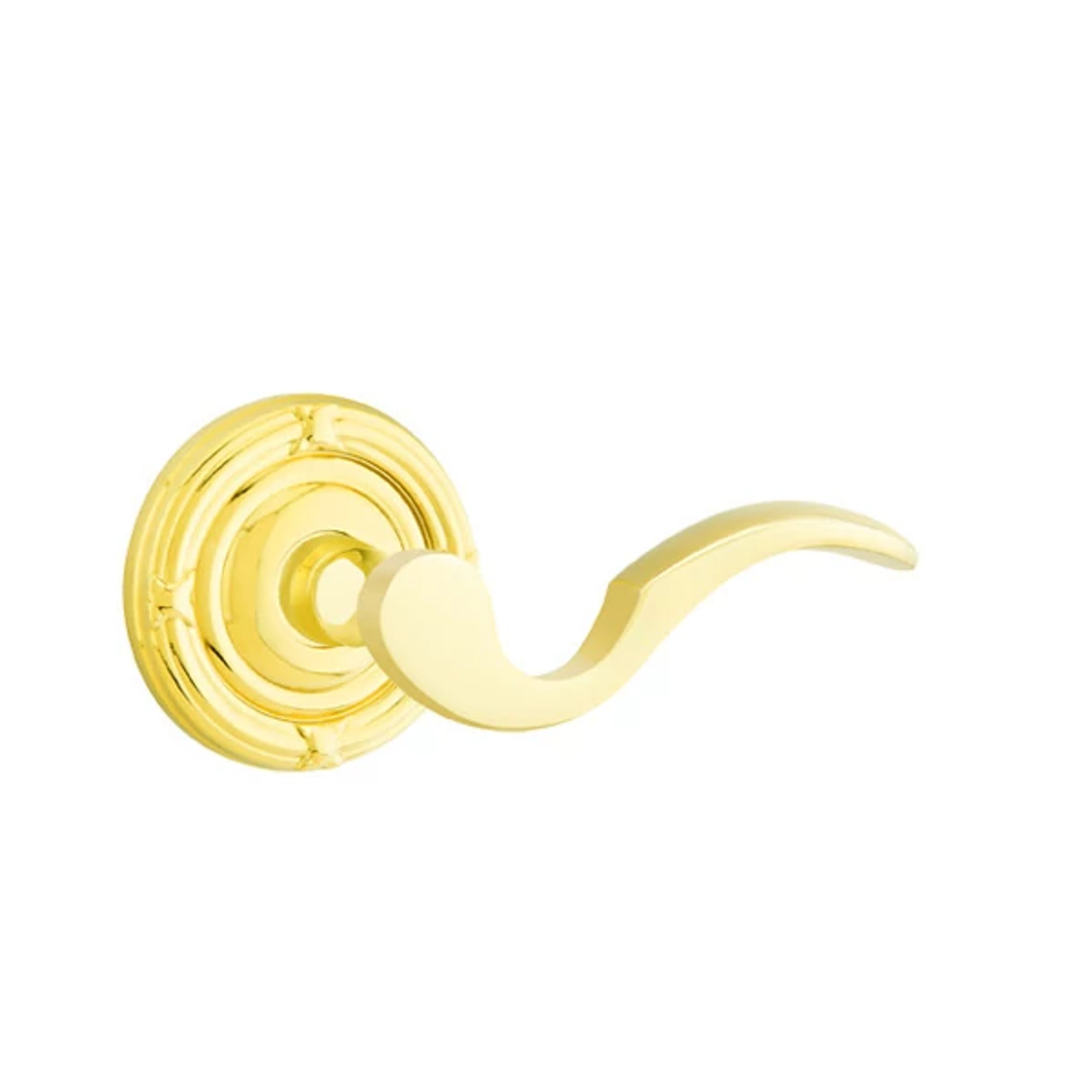 Emtek Concealed Fastener Cortina Lever Set with Ribbon & Reed