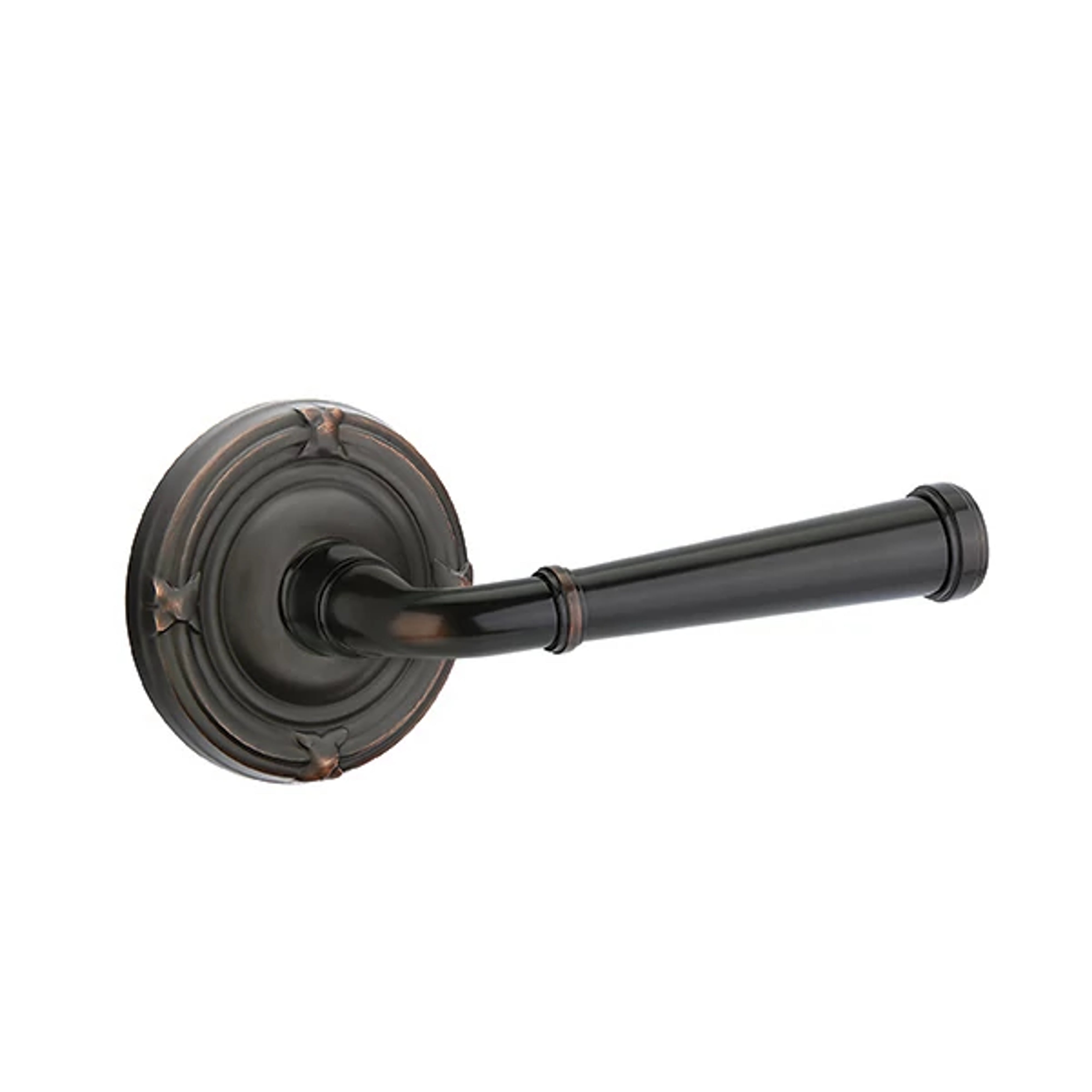 Emtek Concealed Fastener Merrimack Lever Set with Ribbon & Reed