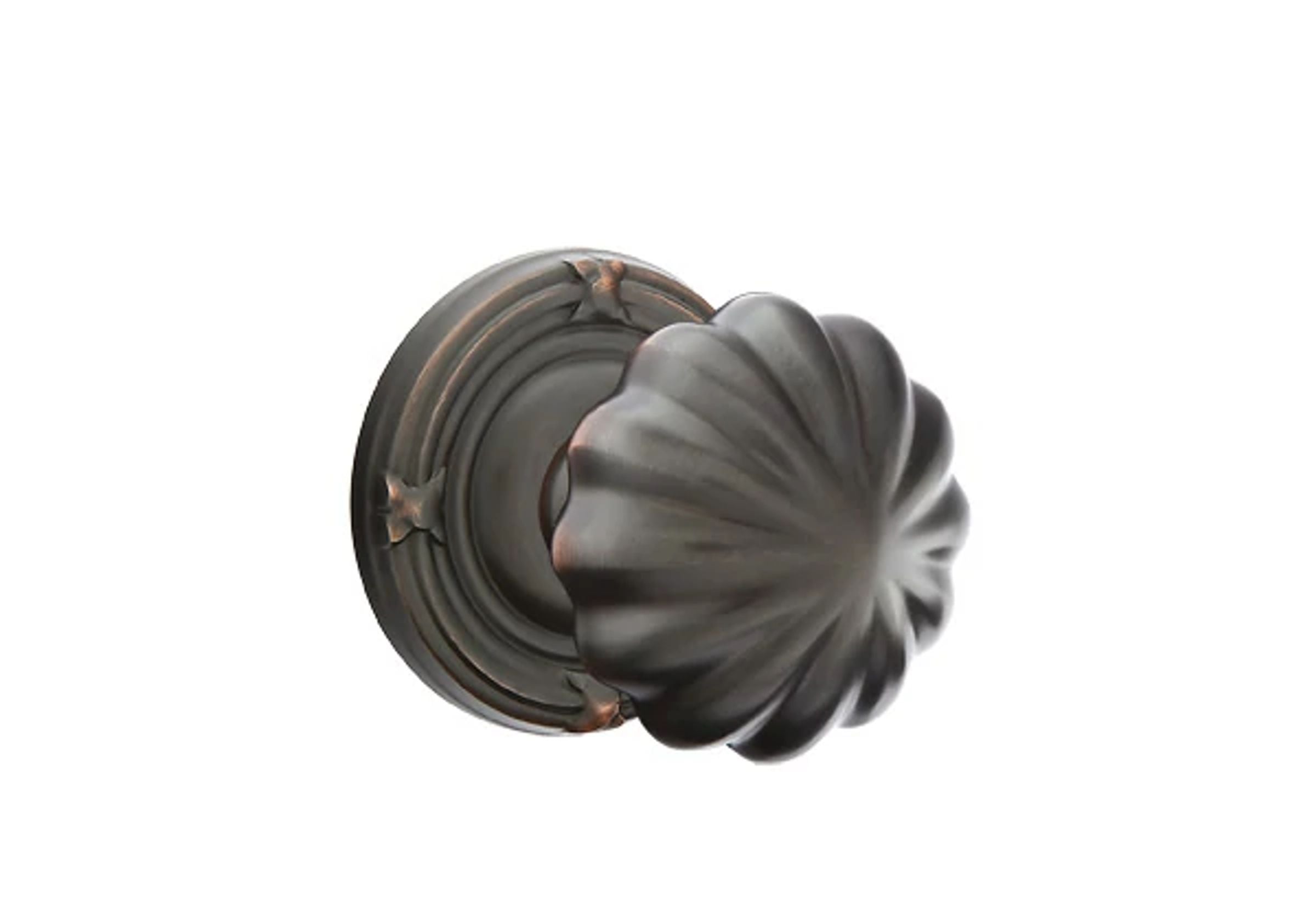 Emtek Melon Knob Set with Ribbon & Reed