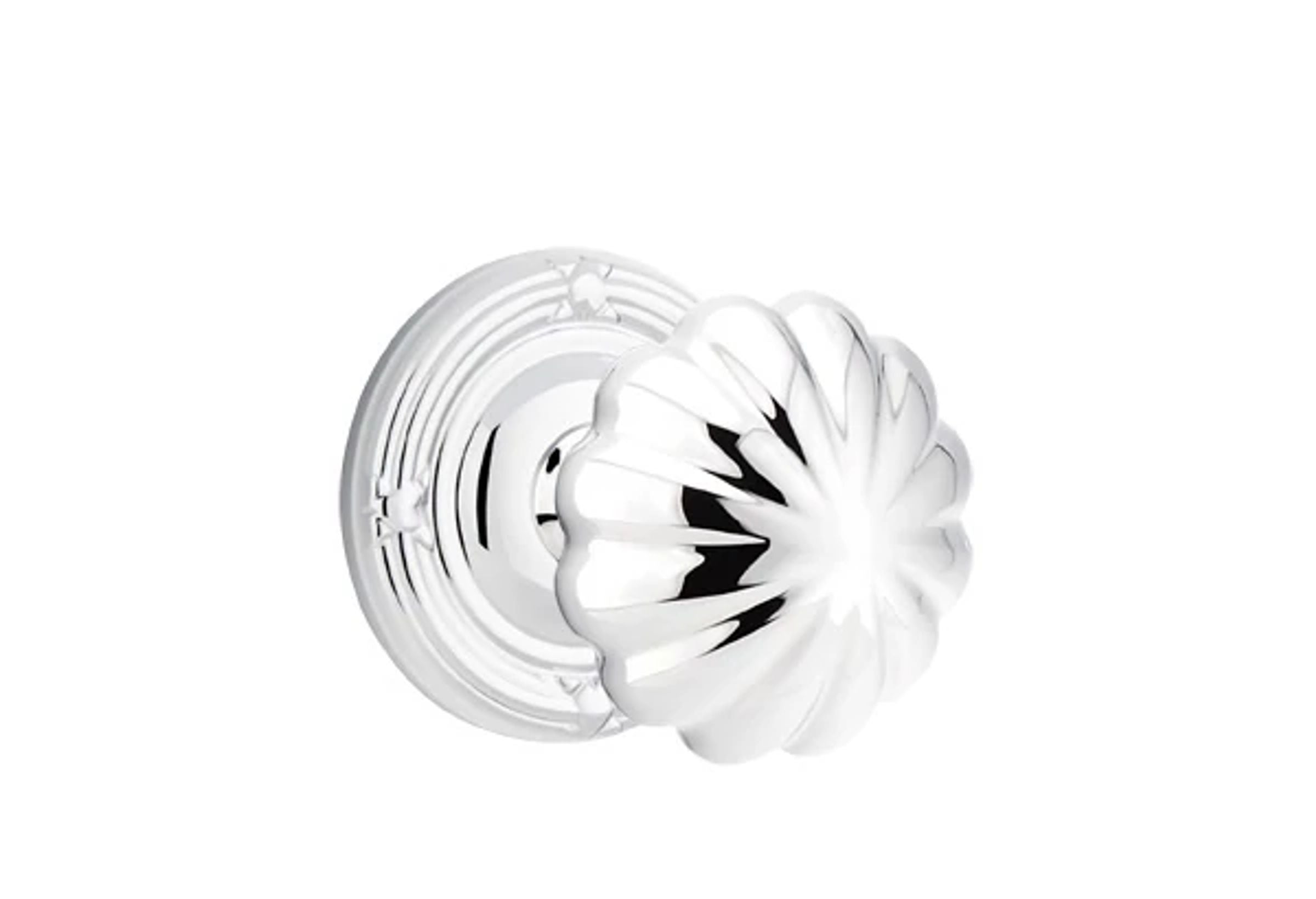 Emtek Melon Knob Set with Ribbon & Reed