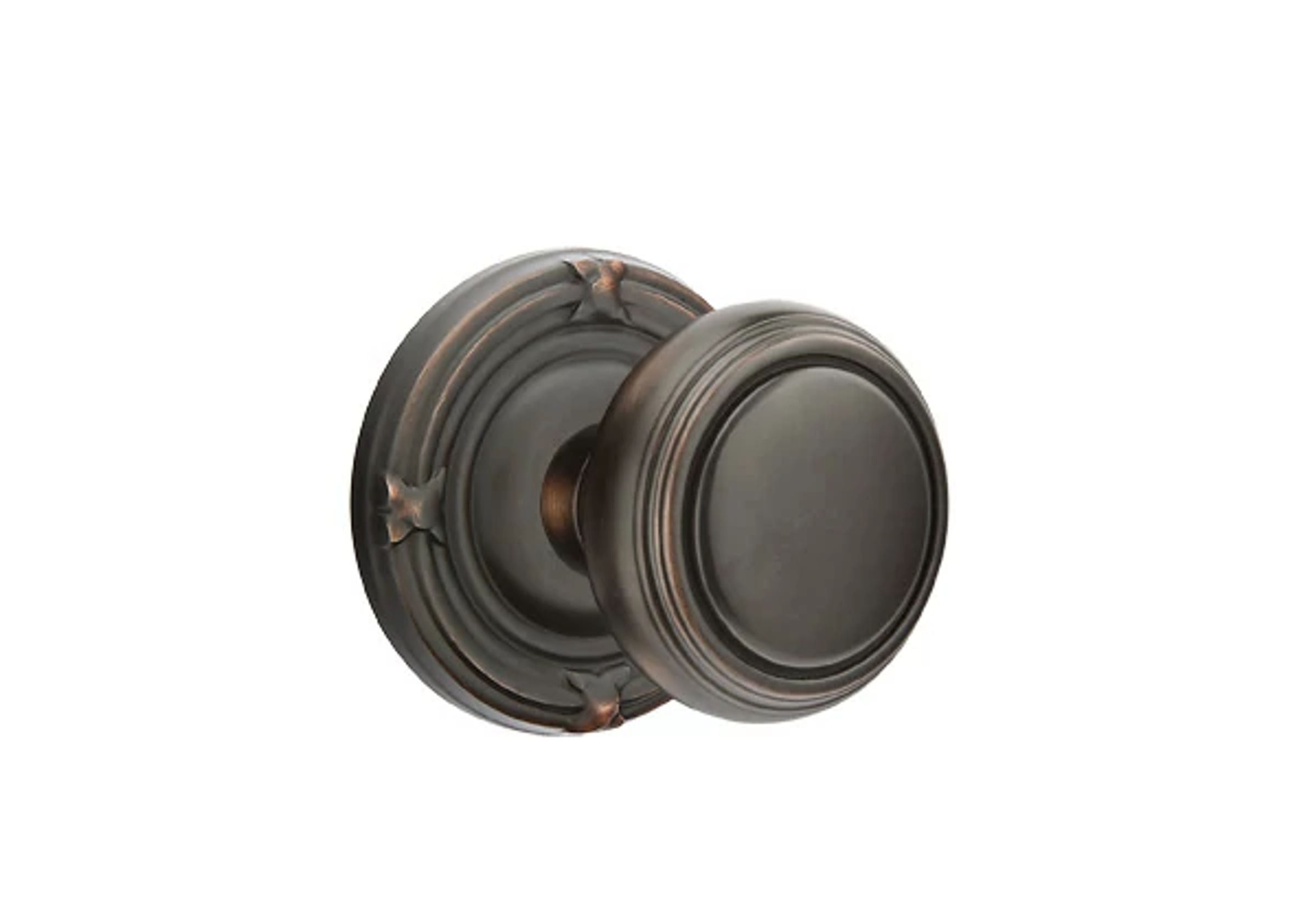 Emtek Norwich Knob Set with Ribbon & Reed