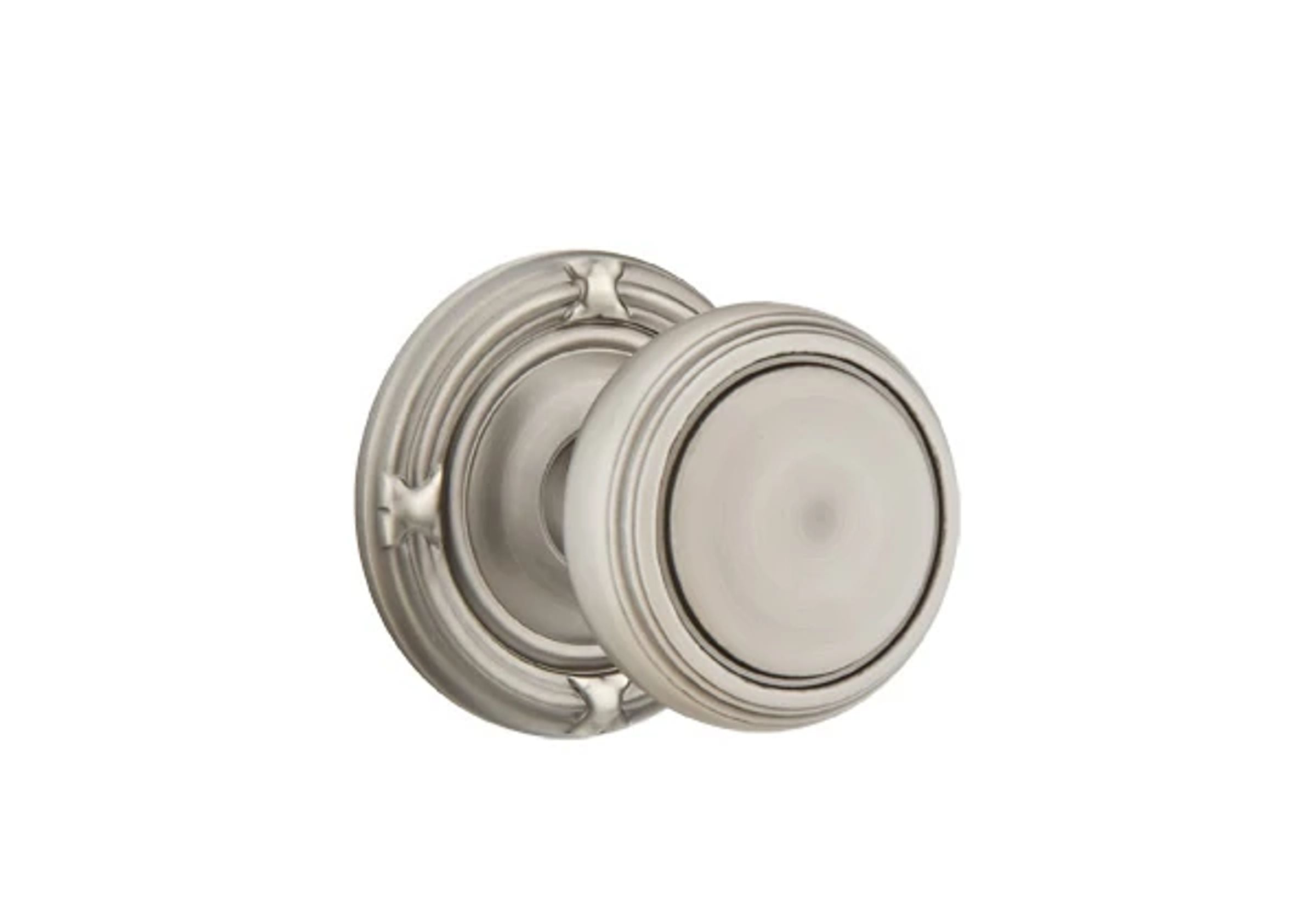 Emtek Concealed Fastener Norwich Knob Set with Ribbon & Reed