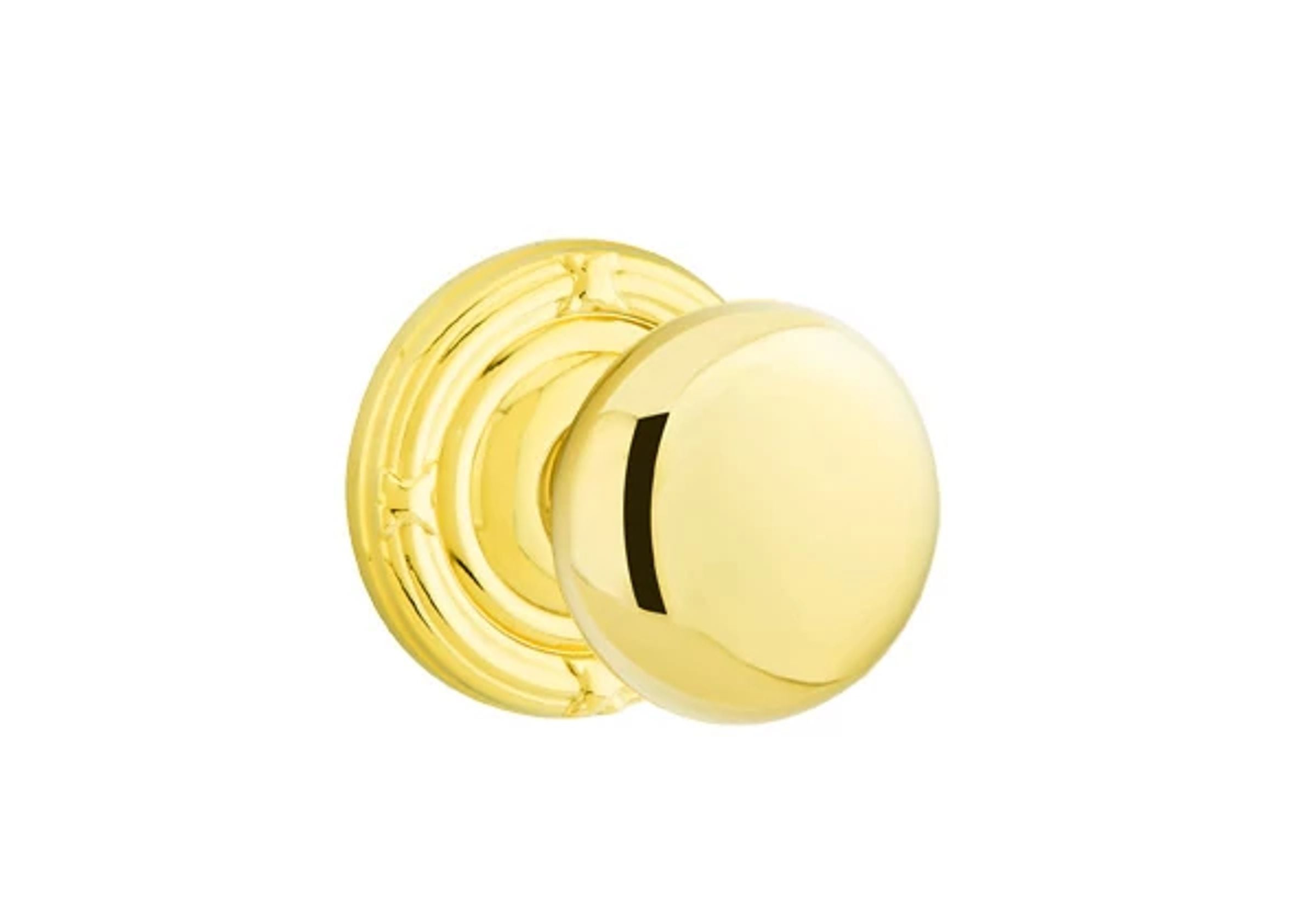 Emtek Concealed Fastener Providence Knob Set with Ribbon & Reed