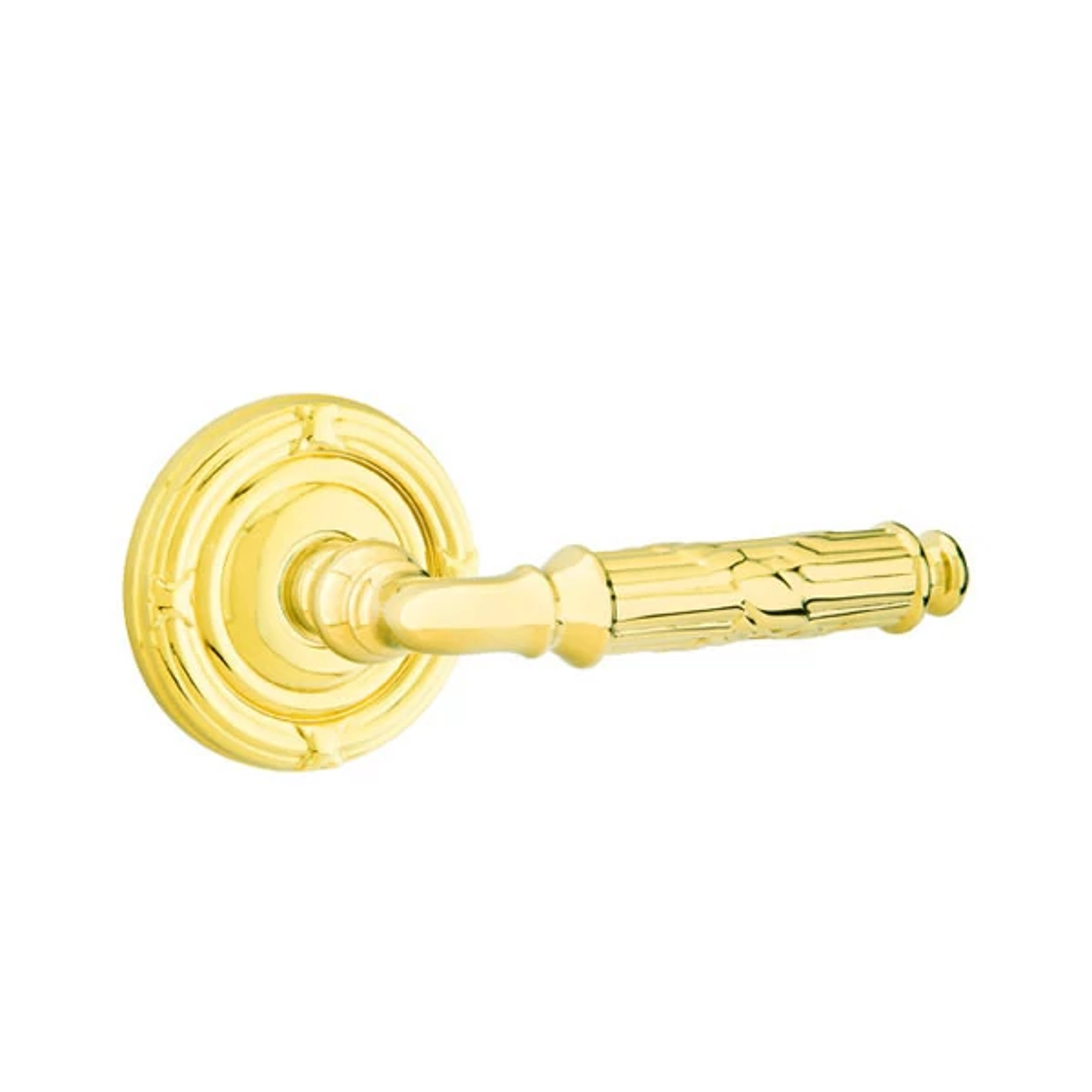 Emtek Ribbon & Reed Lever Set with Ribbon & Reed