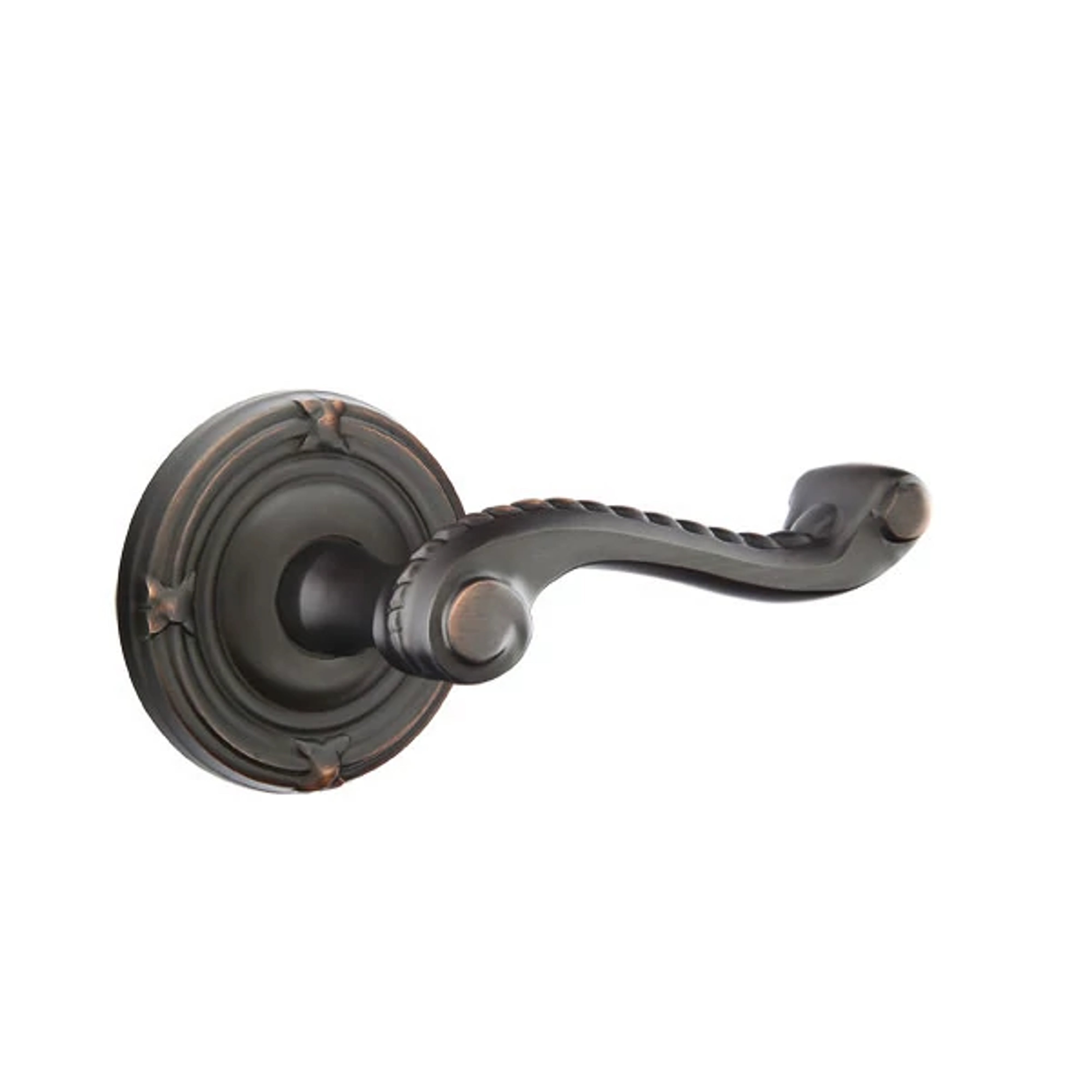 Emtek Concealed Fastener Rope Lever Set with Ribbon & Reed