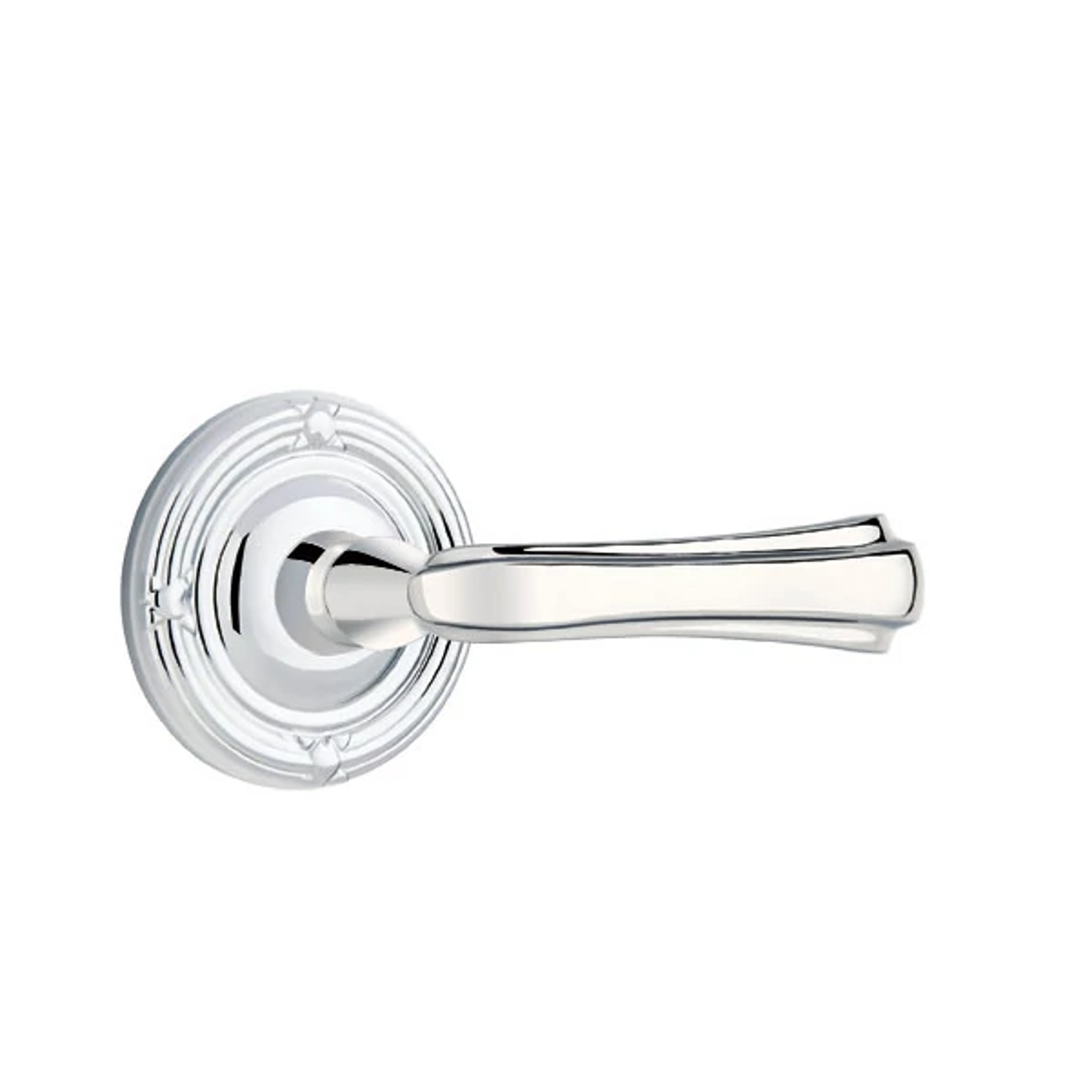 Emtek Concealed Fastener Wembley Lever Set with Ribbon & Reed