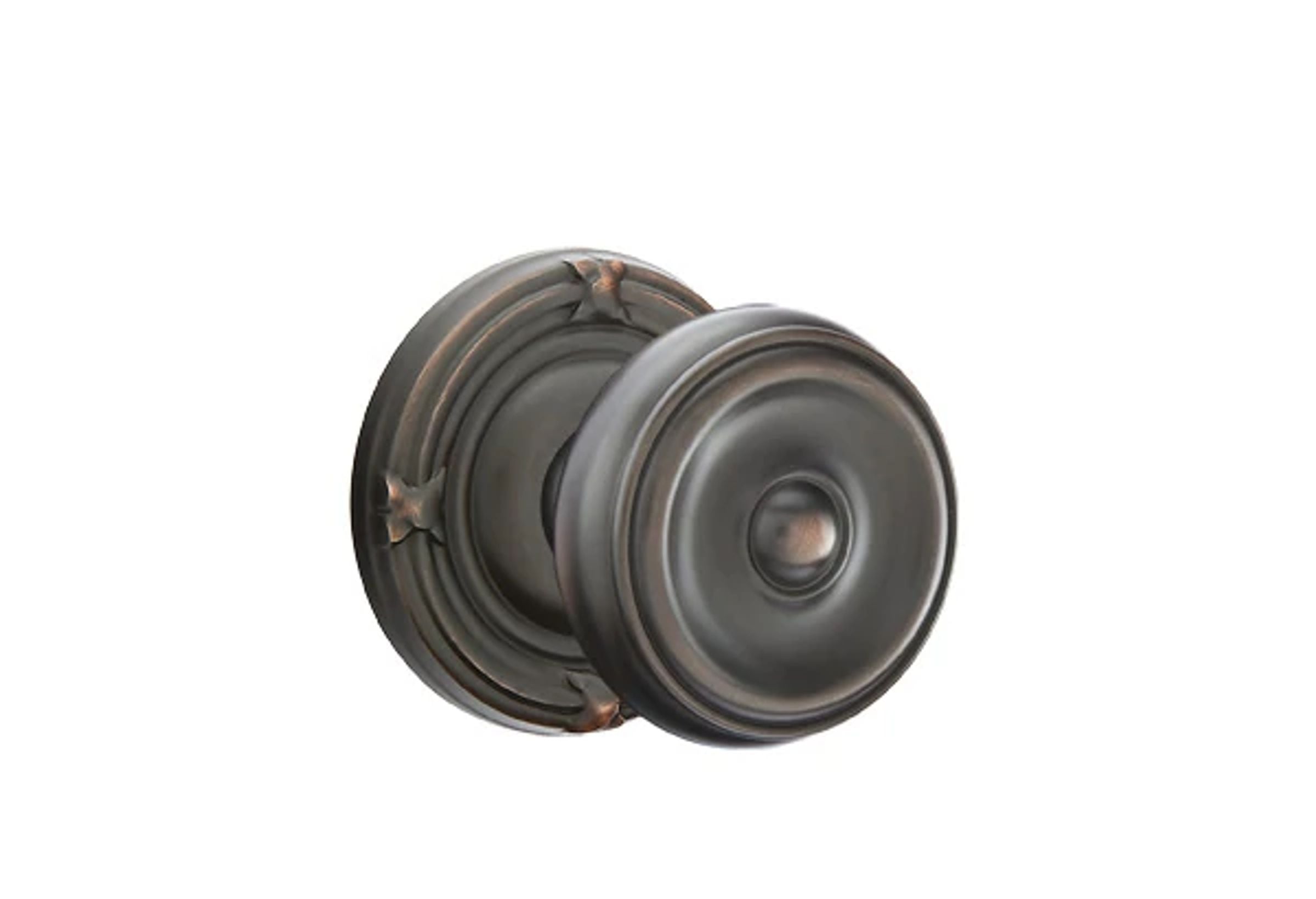 Emtek Concealed Fastener Waverly Knob Set with Ribbon & Reed