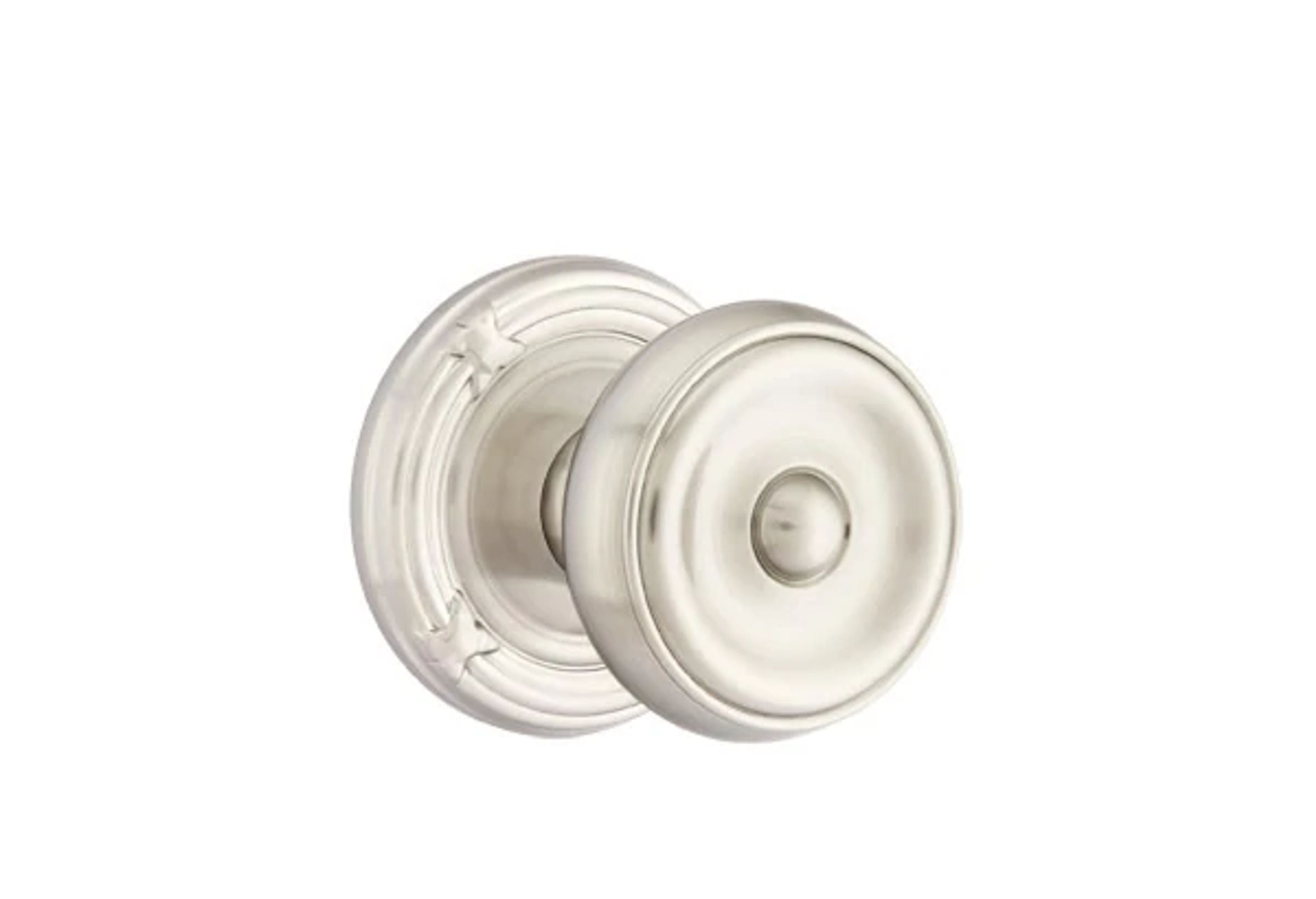 Emtek Concealed Fastener Waverly Knob Set with Ribbon & Reed
