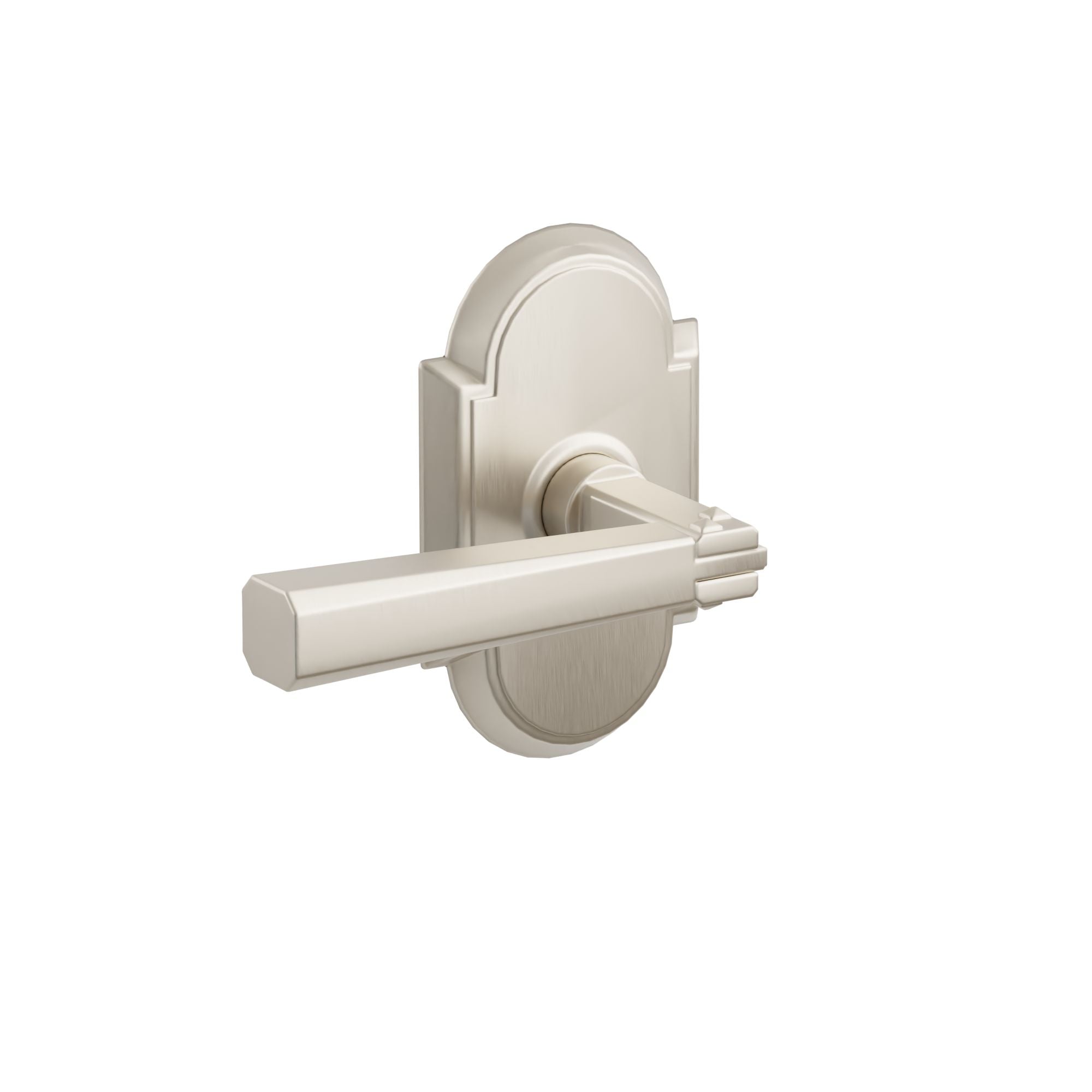 Emtek Concealed Fastener Arts & Crafts Lever Set With #8 Rosette