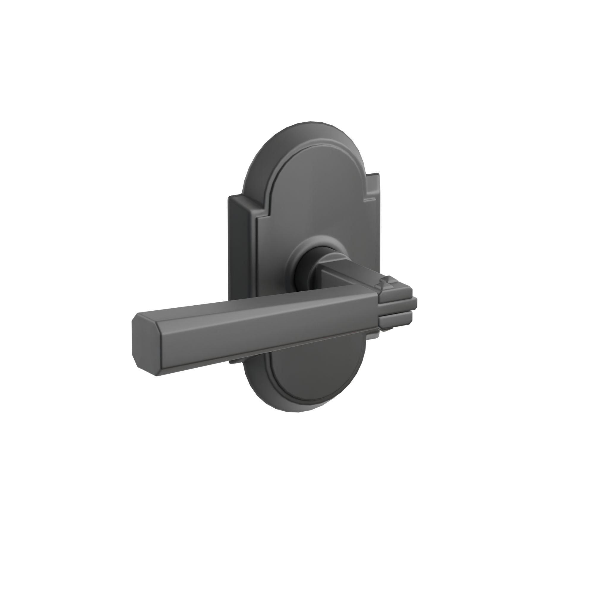 Emtek Concealed Fastener Arts & Crafts Lever Set With #8 Rosette