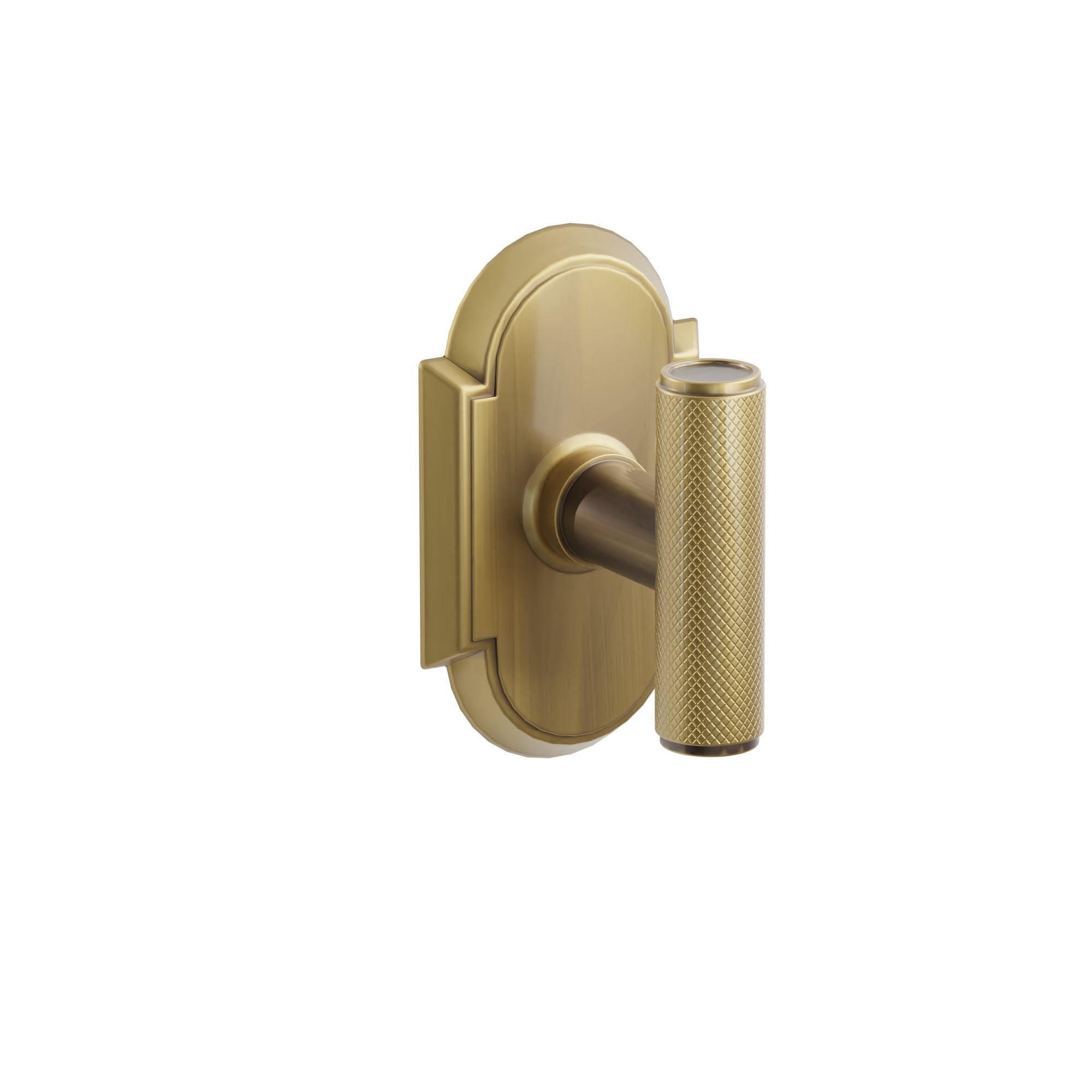 Emtek Ace Knurled Knob Set with #8 Rosette