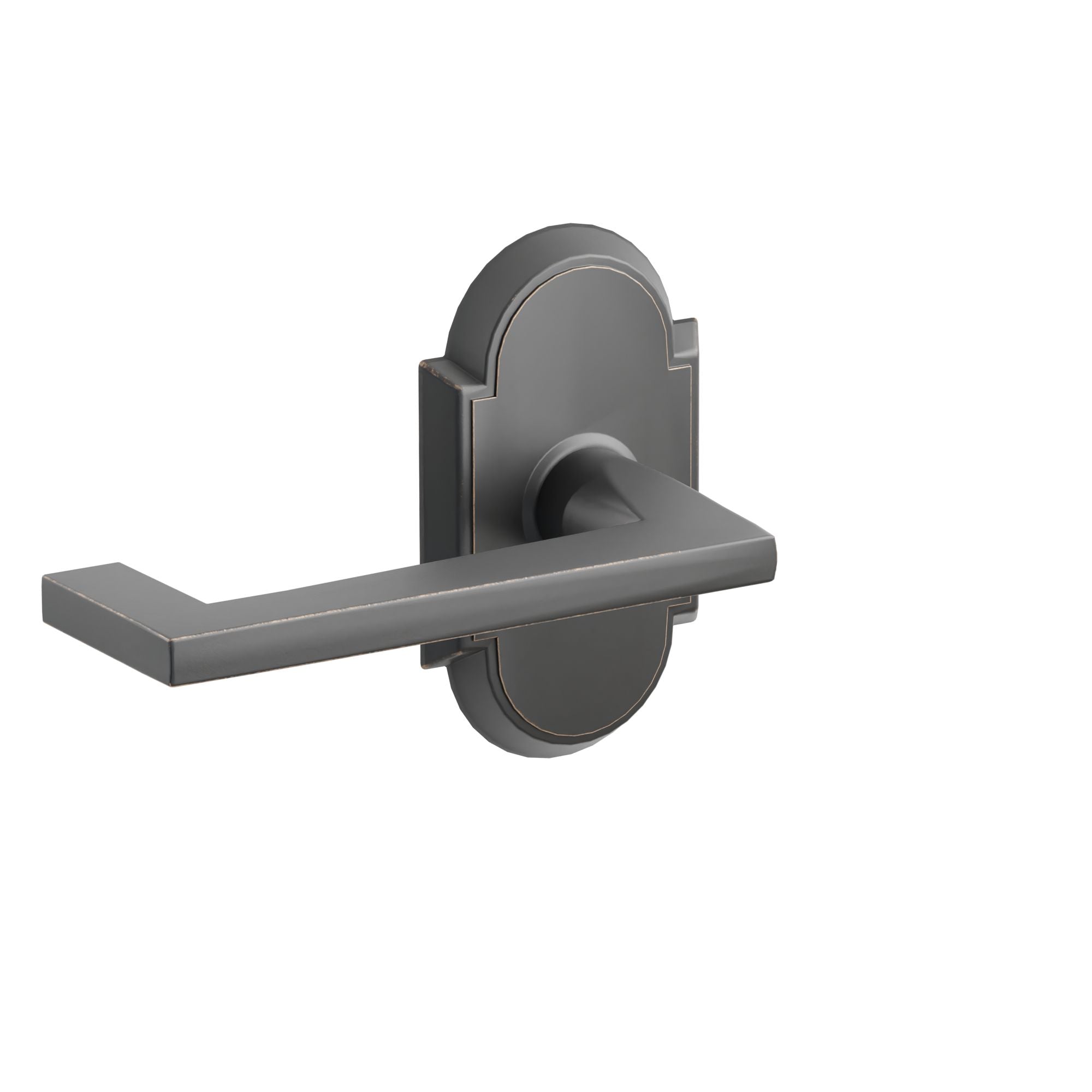 Emtek Wembley Lever Set with Ribbon & Reed