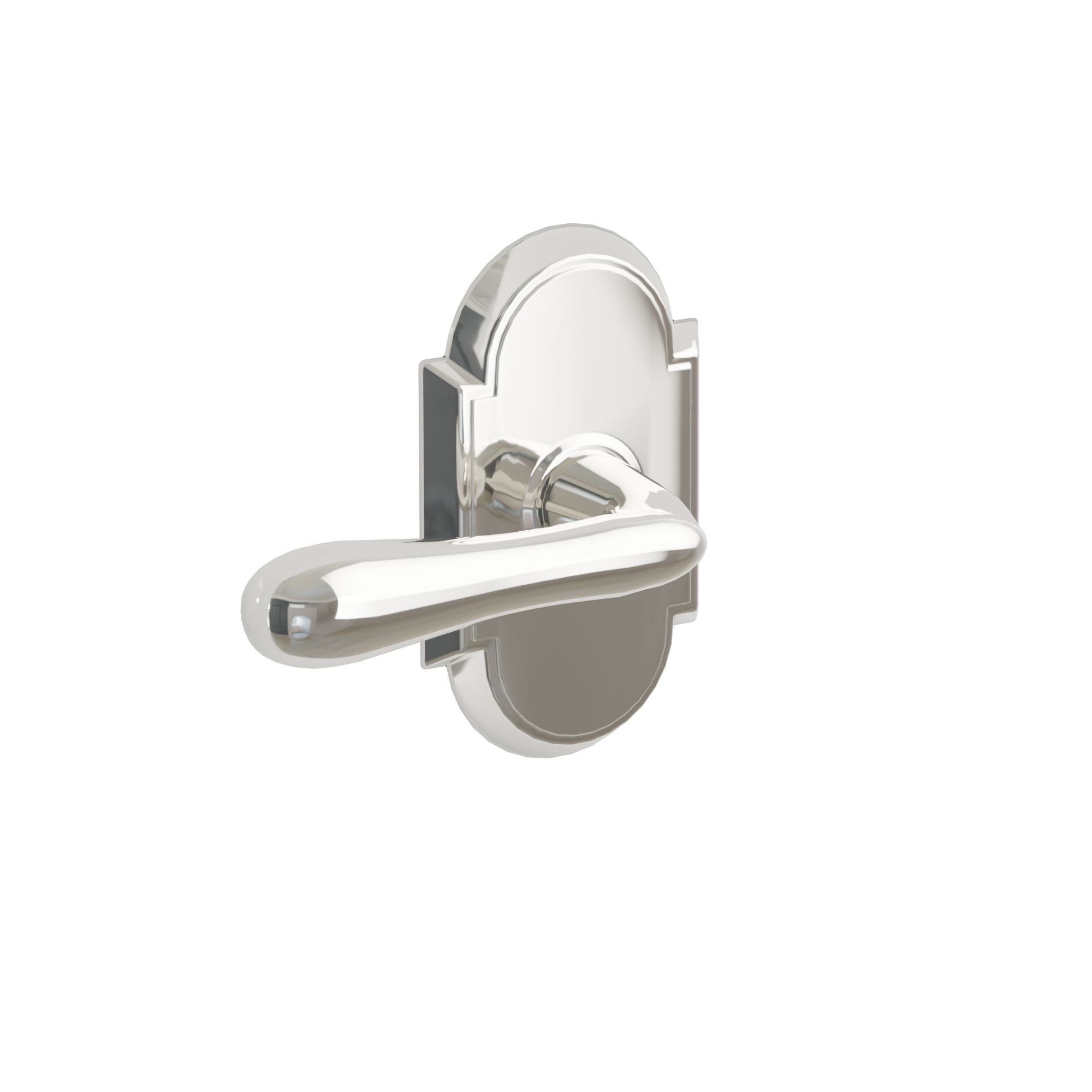 Emtek Concealed Fastener Basel Lever Set With #8 Rosette