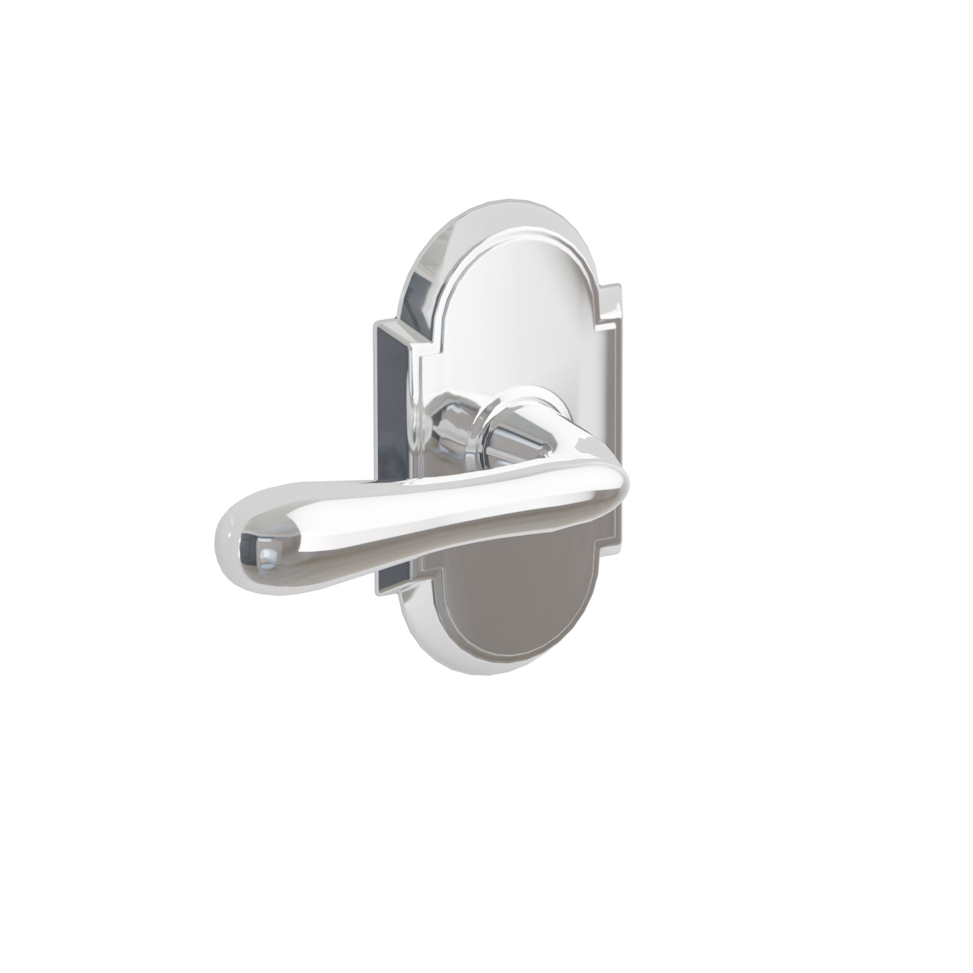 Emtek Concealed Fastener Basel Lever Set With #8 Rosette