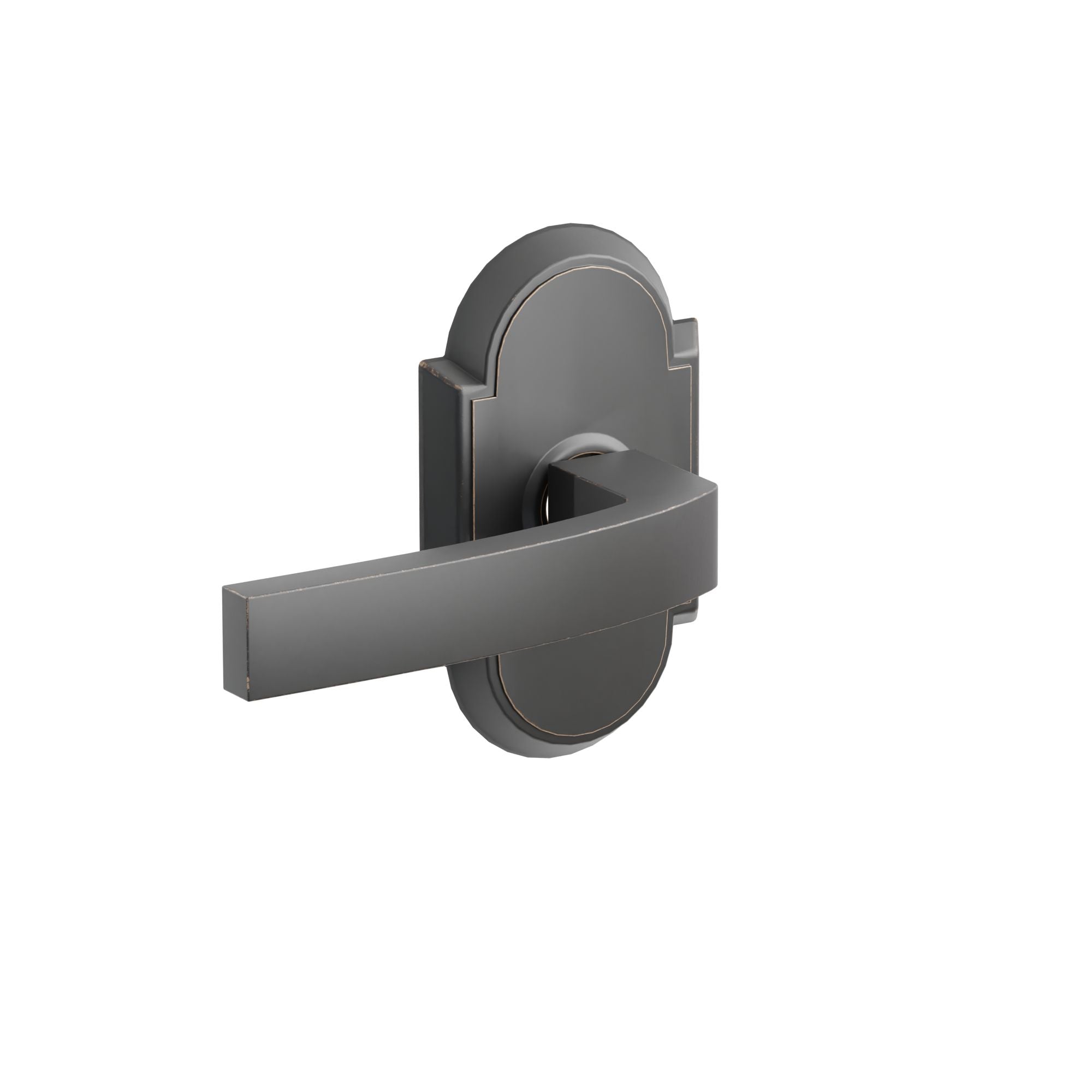 Emtek Concealed Fastener Breslin Lever Set With #8 Rosette