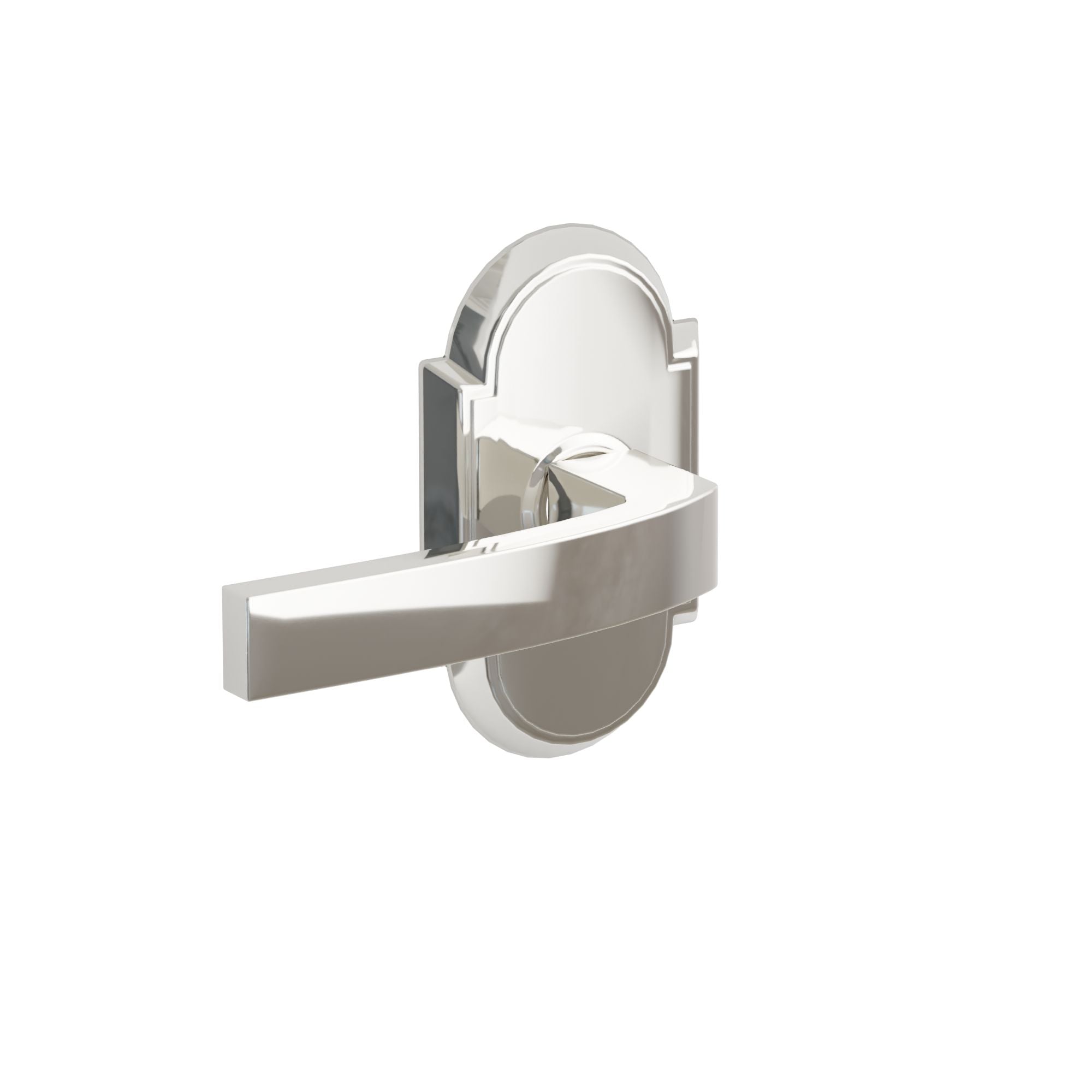 Emtek Concealed Fastener Breslin Lever Set With #8 Rosette