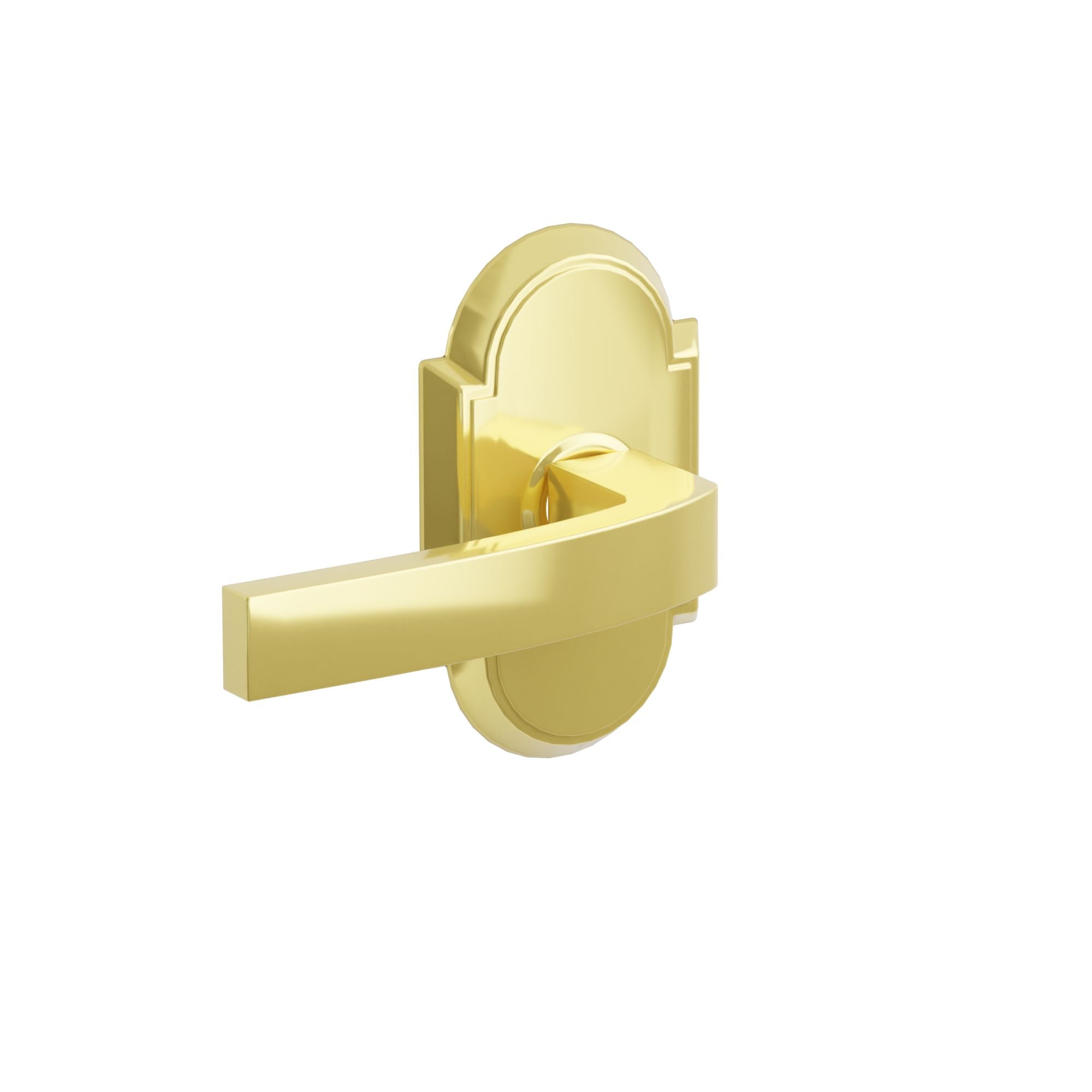 Emtek Breslin Lever Set with #8 Rosette