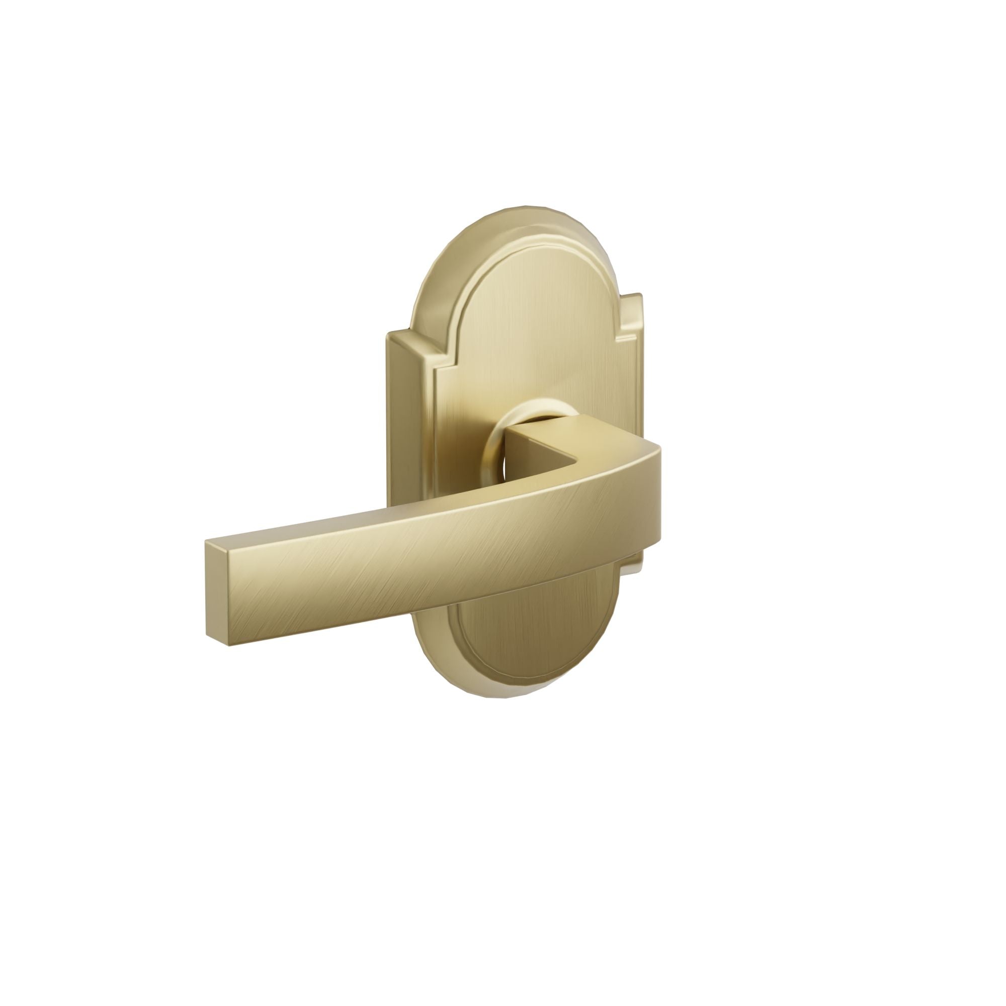 Emtek Concealed Fastener Breslin Lever Set With #8 Rosette