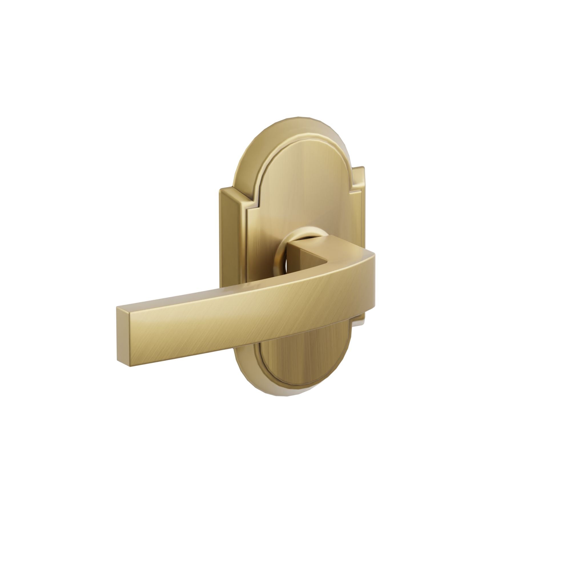 Emtek Concealed Fastener Breslin Lever Set With #8 Rosette