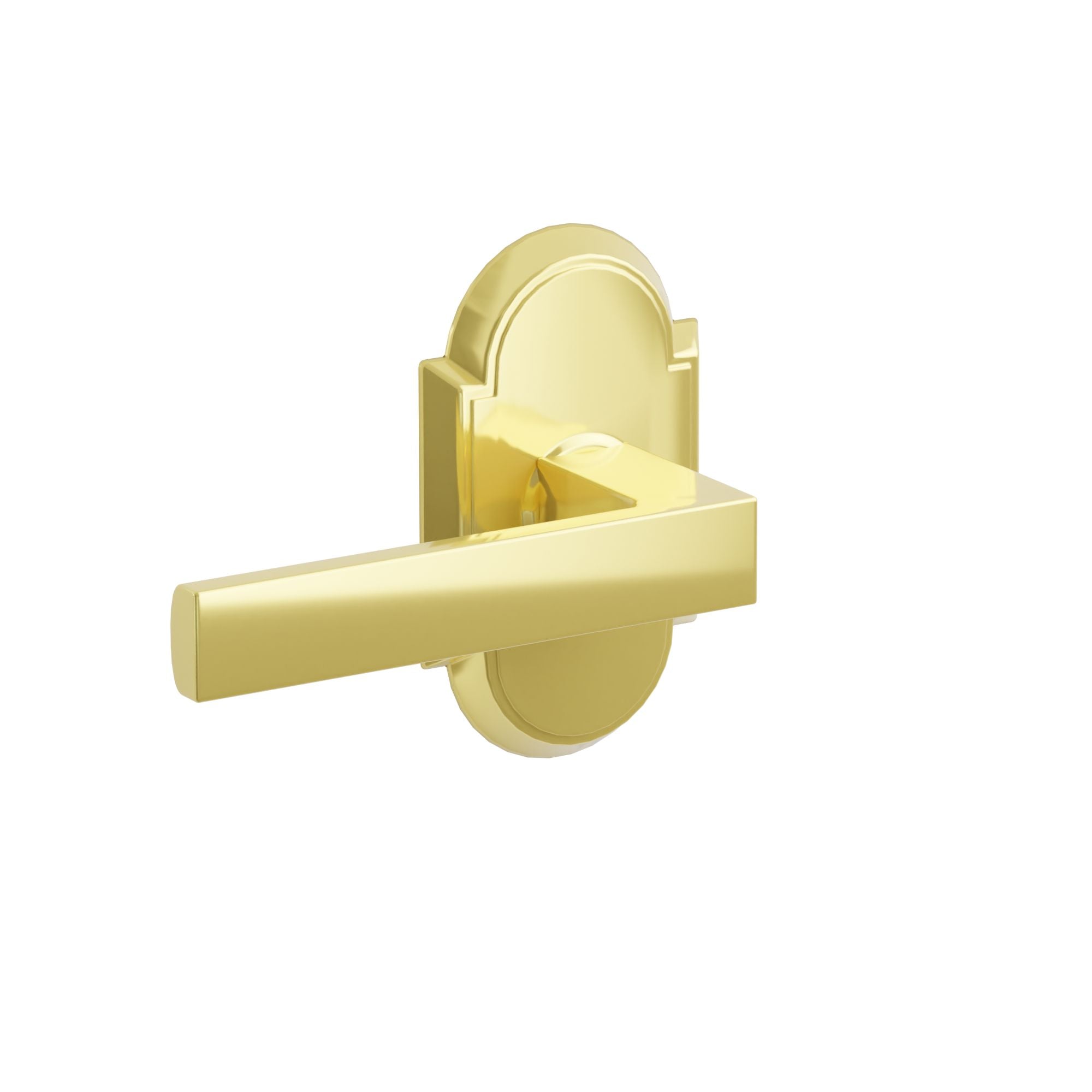 Emtek Concealed Fastener Dumont Lever Set With #8 Rosette