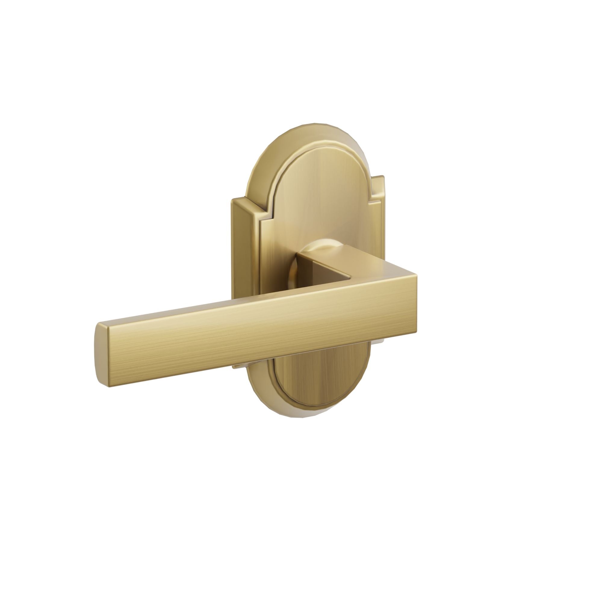 Emtek Concealed Fastener Dumont Lever Set With #8 Rosette