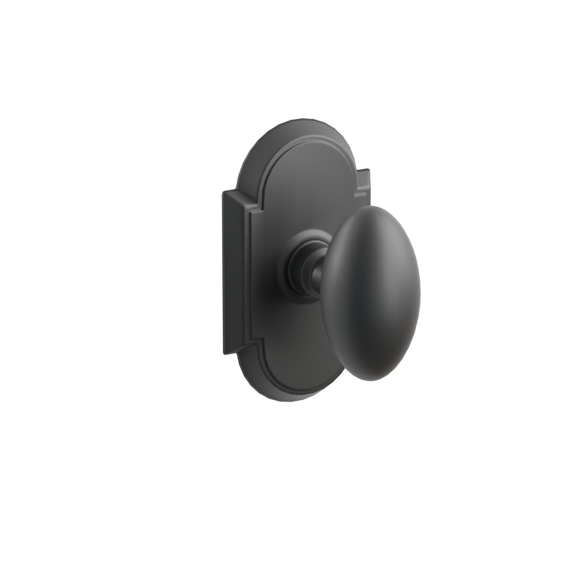 Emtek Concealed Fastener Egg Knob Set with #8 Rosette