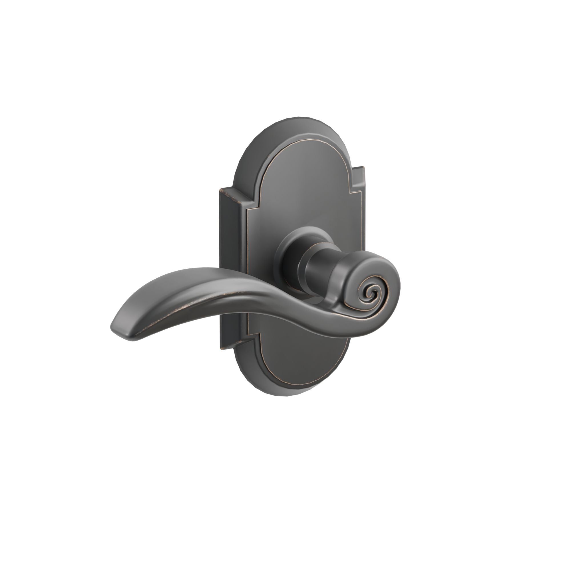 Emtek Elan Lever Set with #8 Rosette