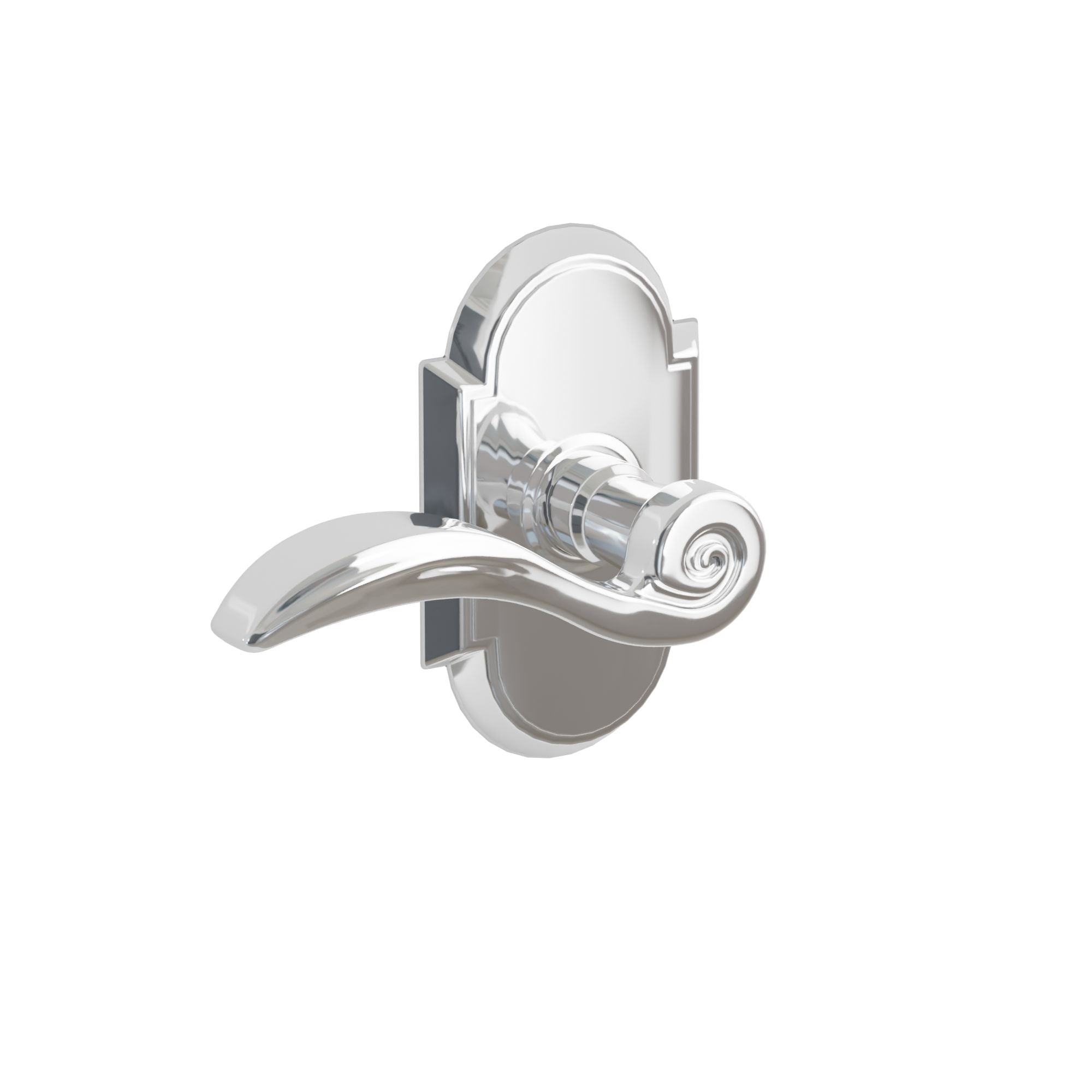 Emtek Concealed Fastener Elan Lever Set with #8 Rosette