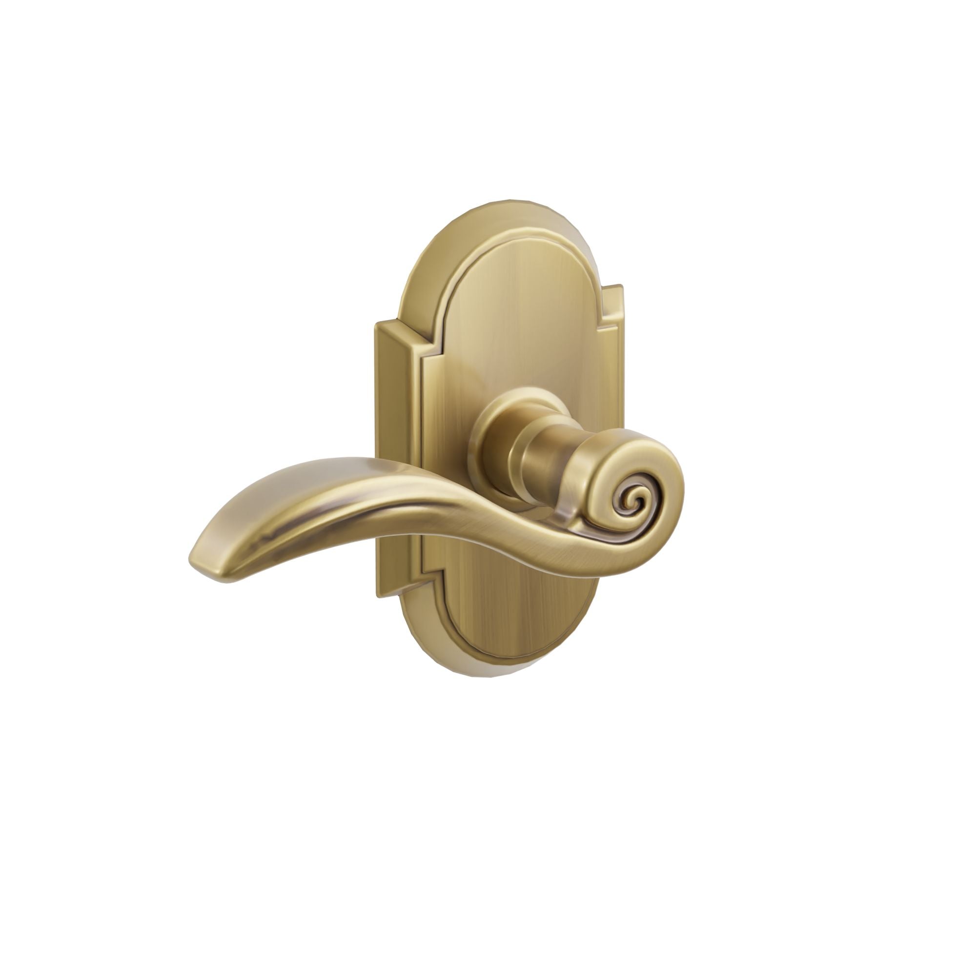 Emtek Concealed Fastener Elan Lever Set with #8 Rosette