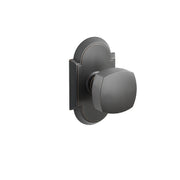 Emtek Freestone Knob Set with #8 Rosette