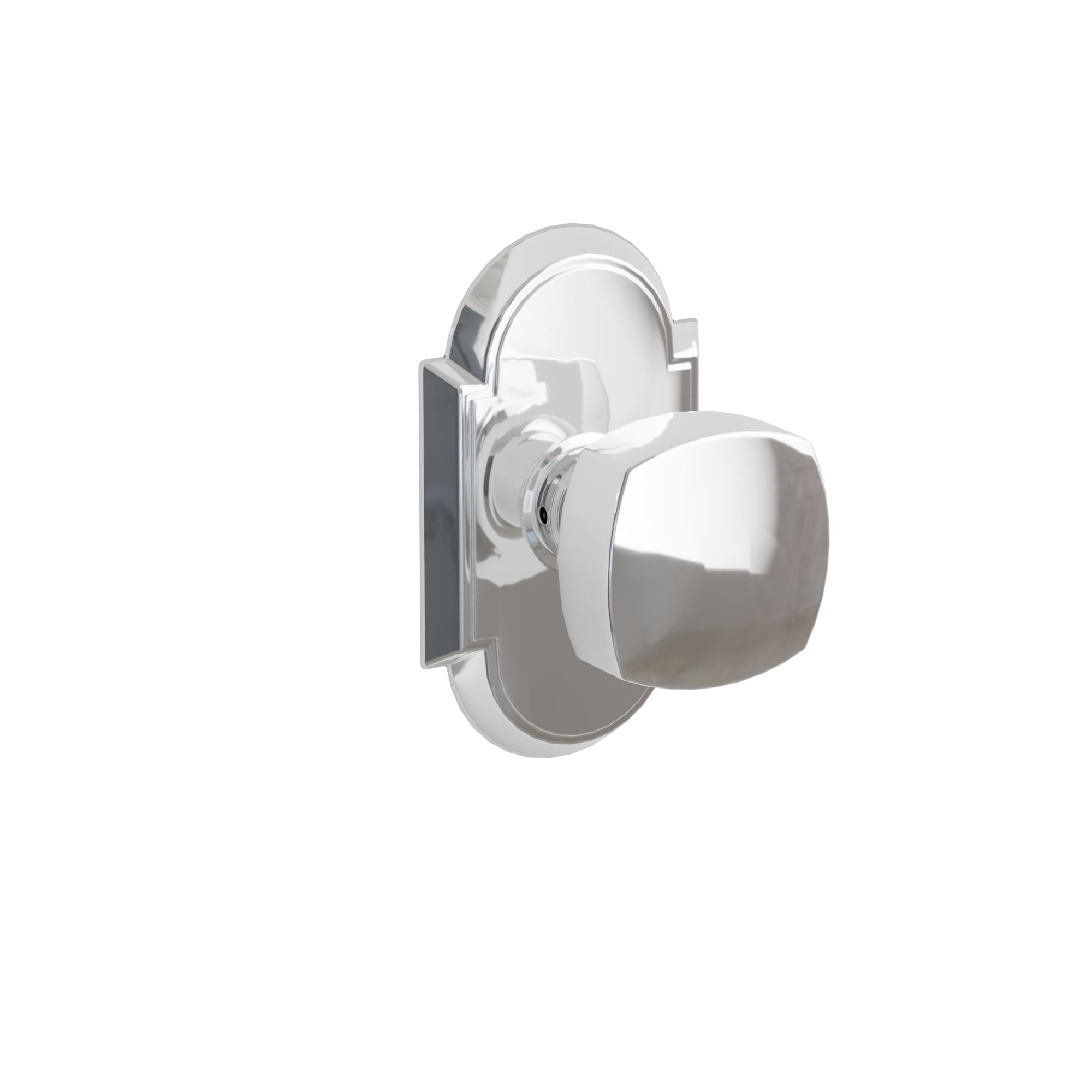 Emtek Concealed Fastener Freestone Knob Set With #8 Rosette