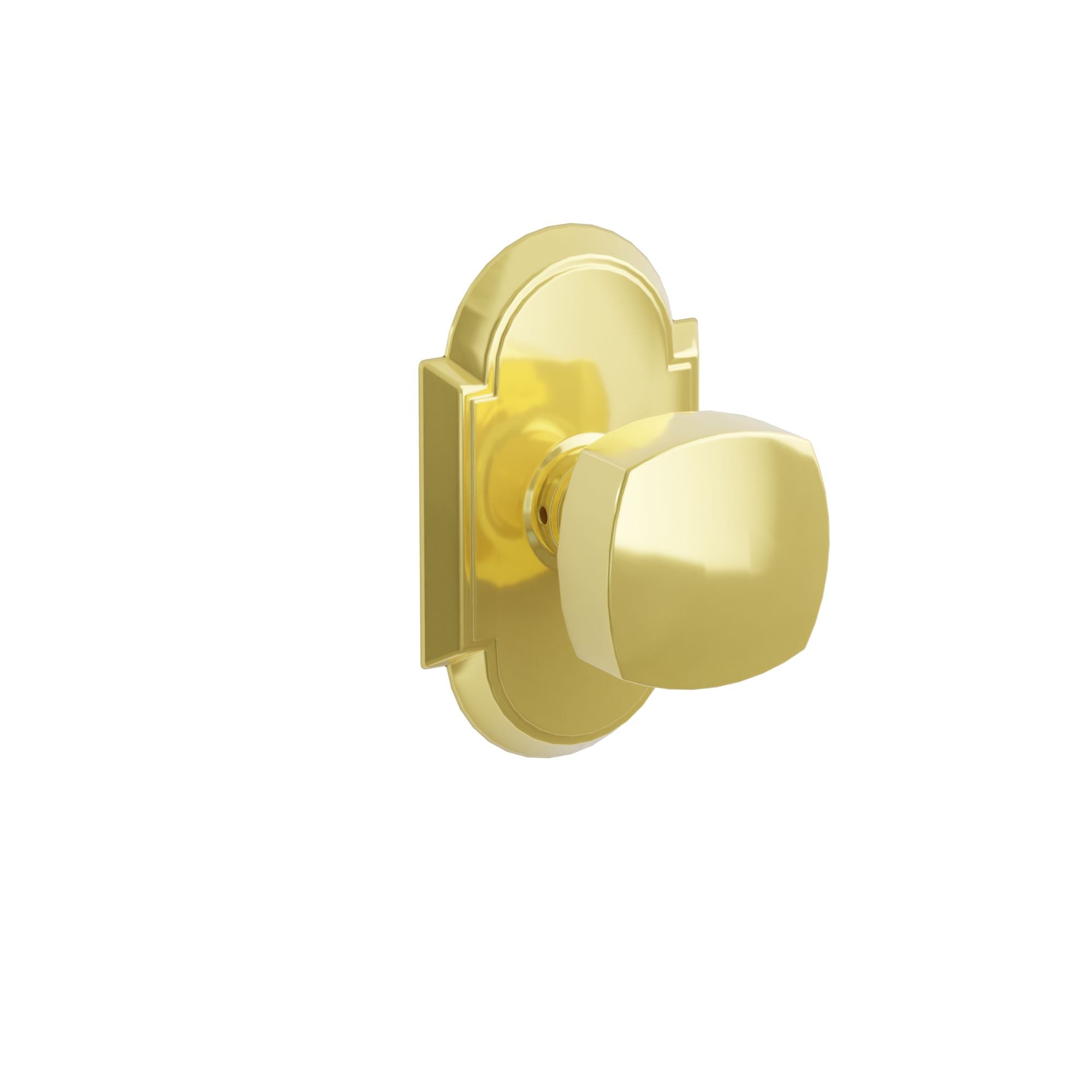 Emtek Freestone Knob Set with #8 Rosette