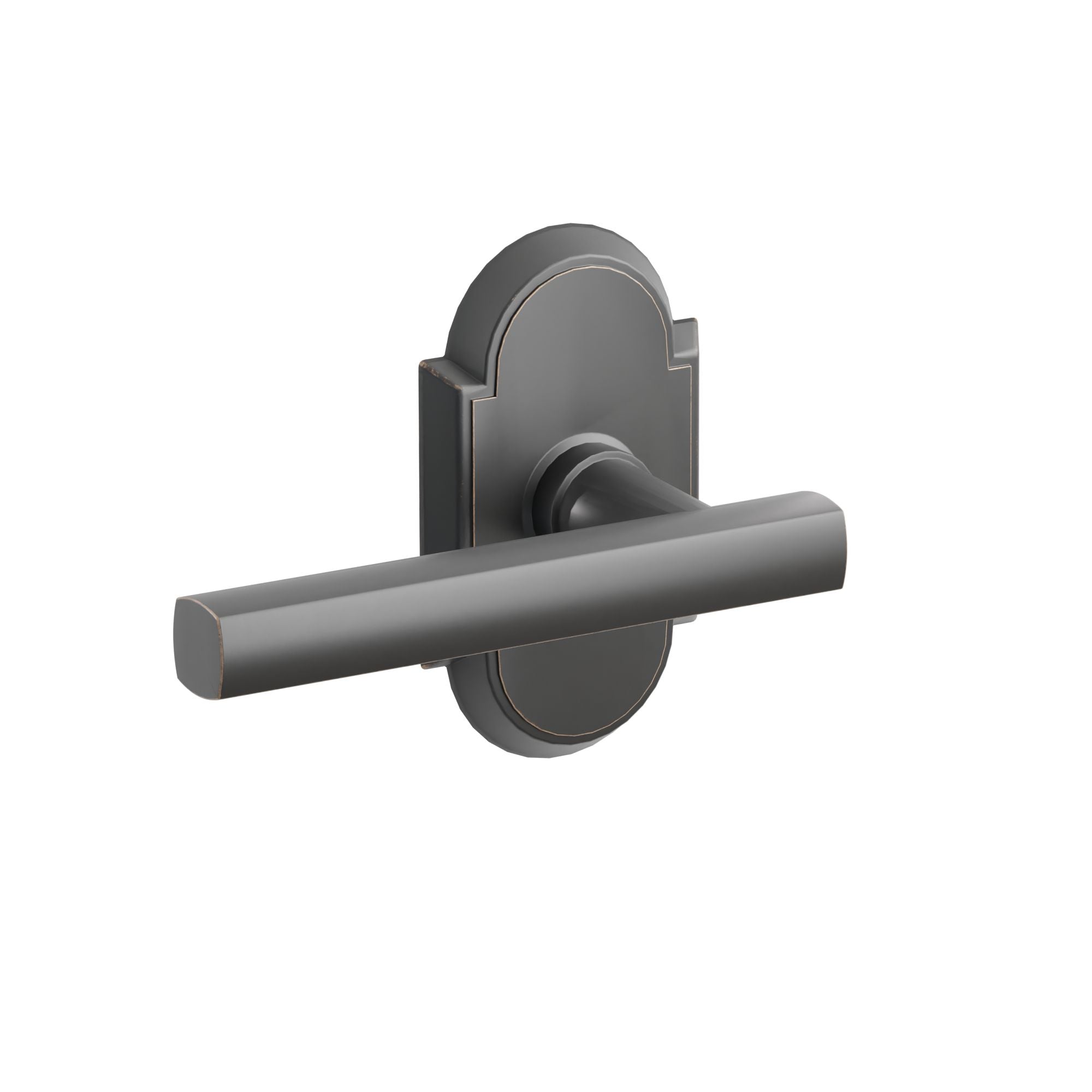 Emtek Elan Lever Set with #8 Rosette