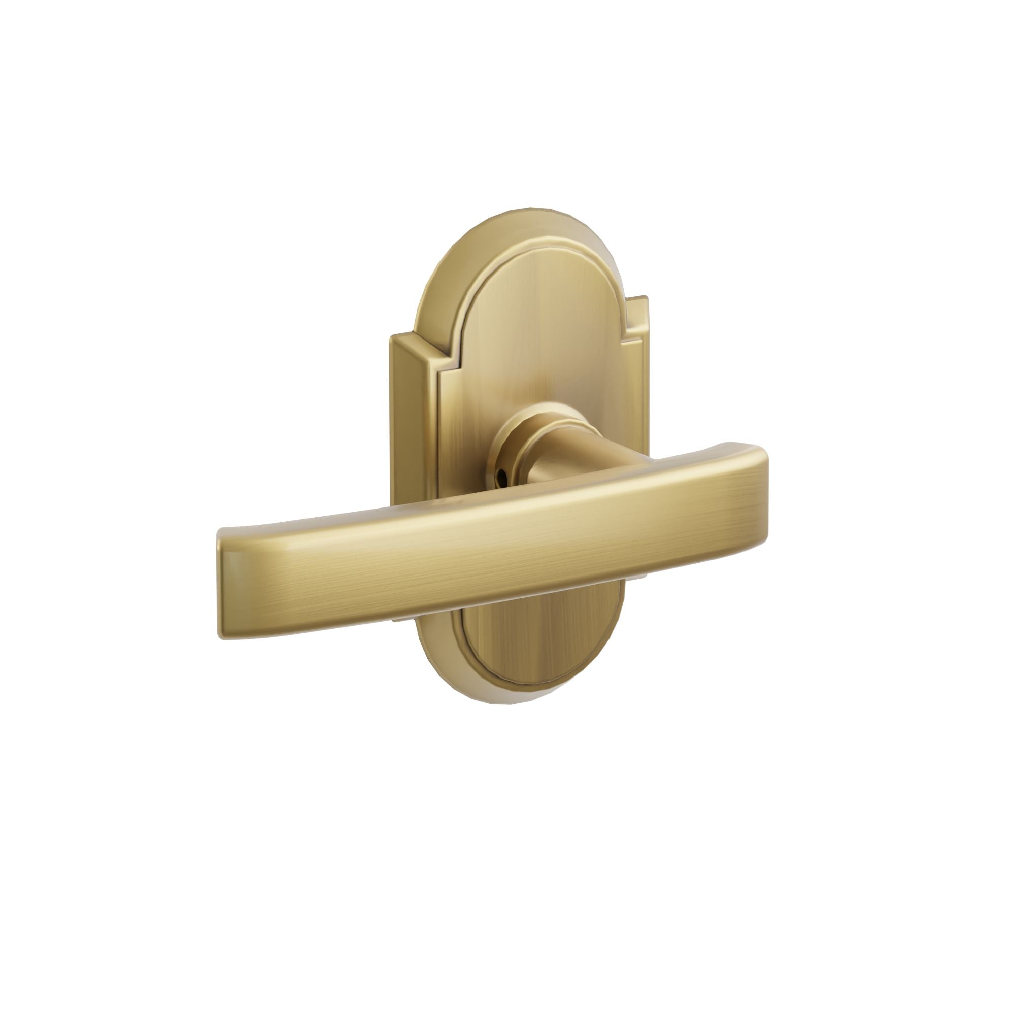 Emtek Concealed Fastener Geneva Lever Set With #8 Rosette