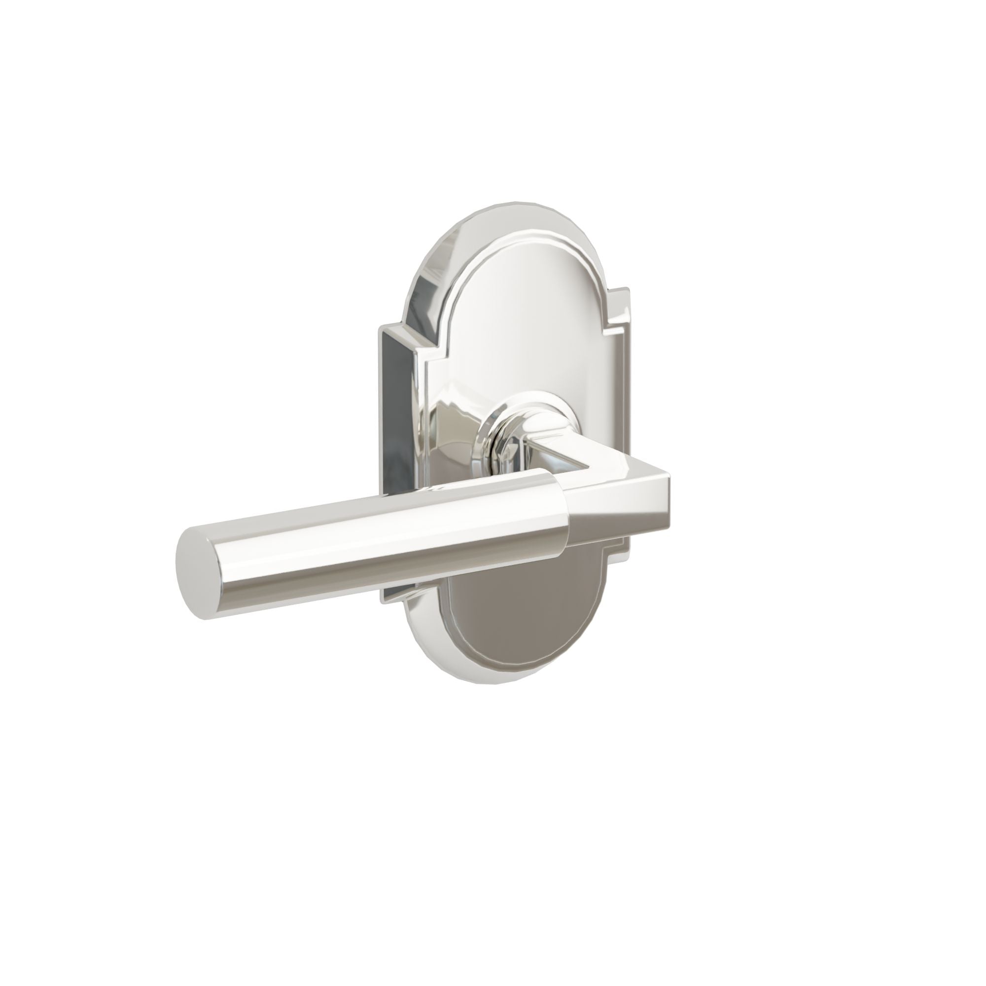 Emtek Concealed Fastener Hercules Lever Set With #8 Rosette