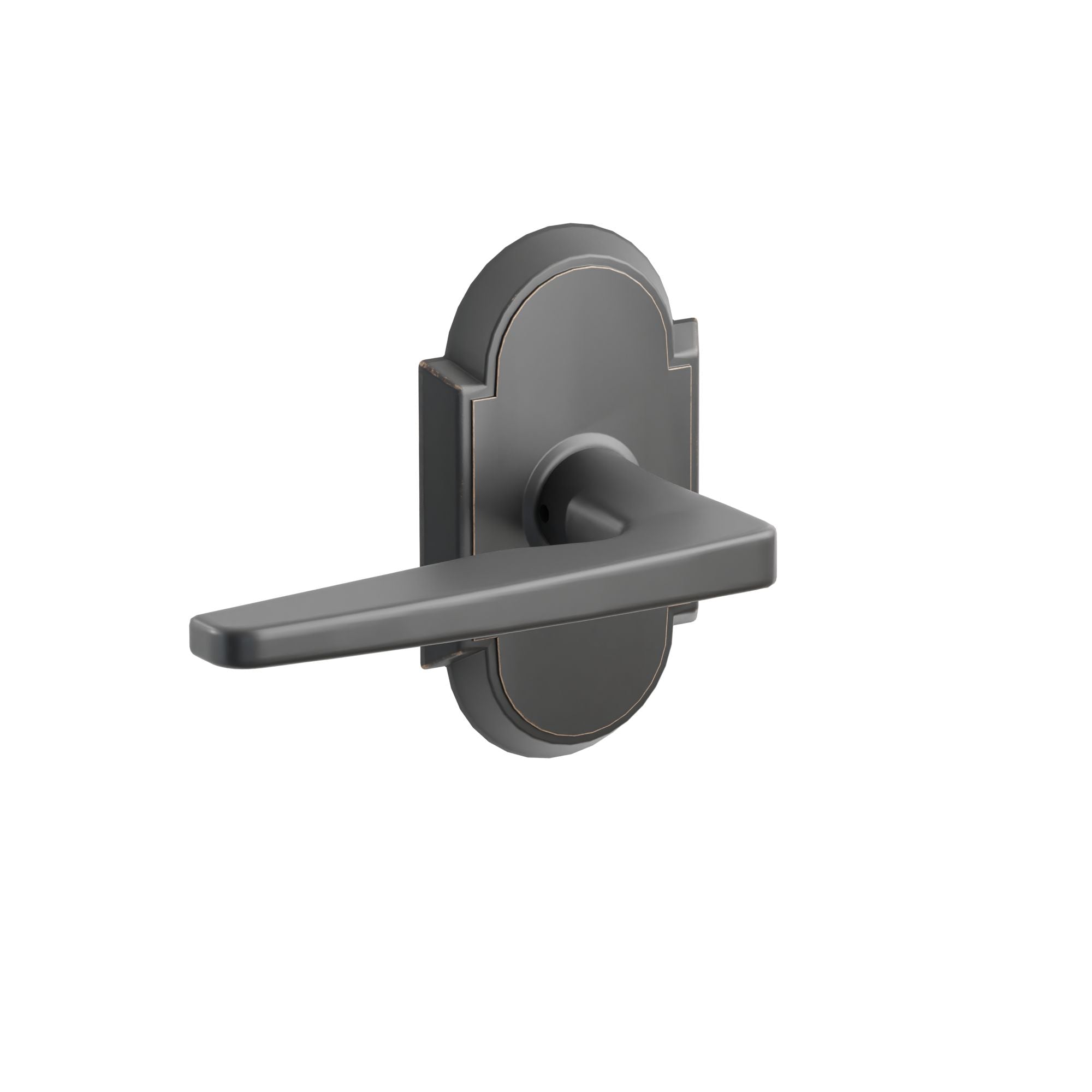 Emtek Hercules Lever Set with #8 Rosette