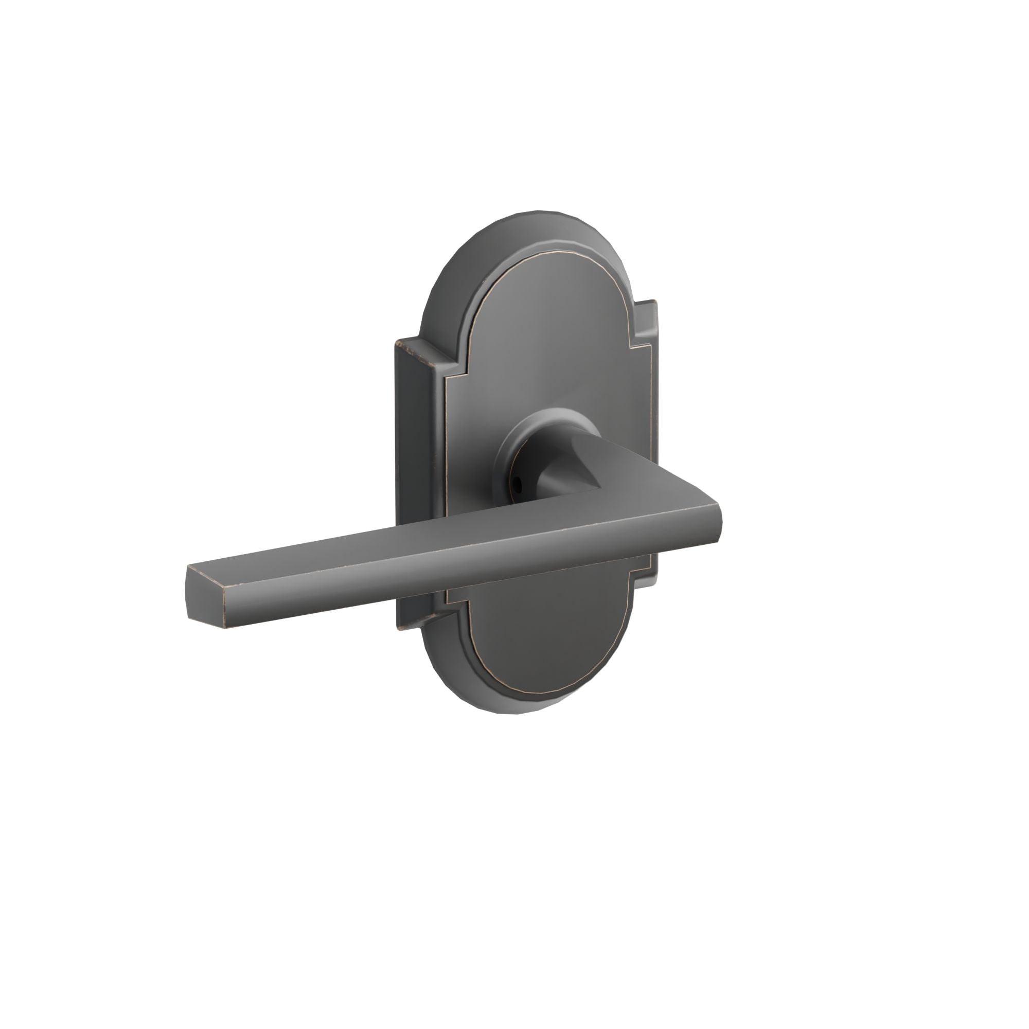 Emtek Concealed Fastener Helios Lever Set With #8 Rosette