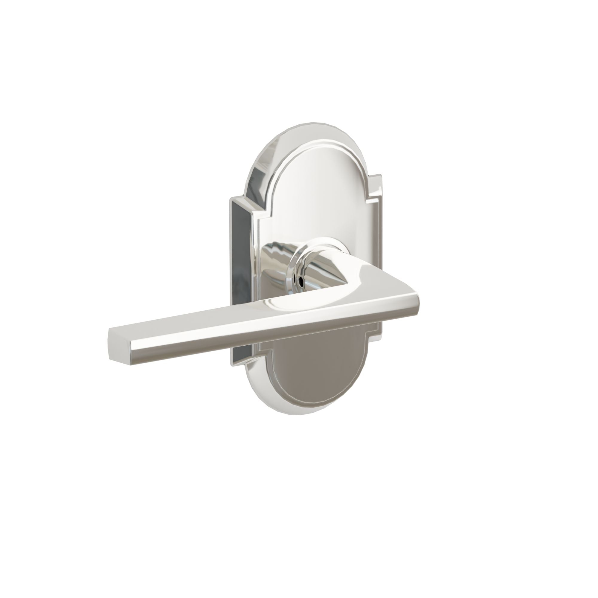 Emtek Concealed Fastener Helios Lever Set With #8 Rosette