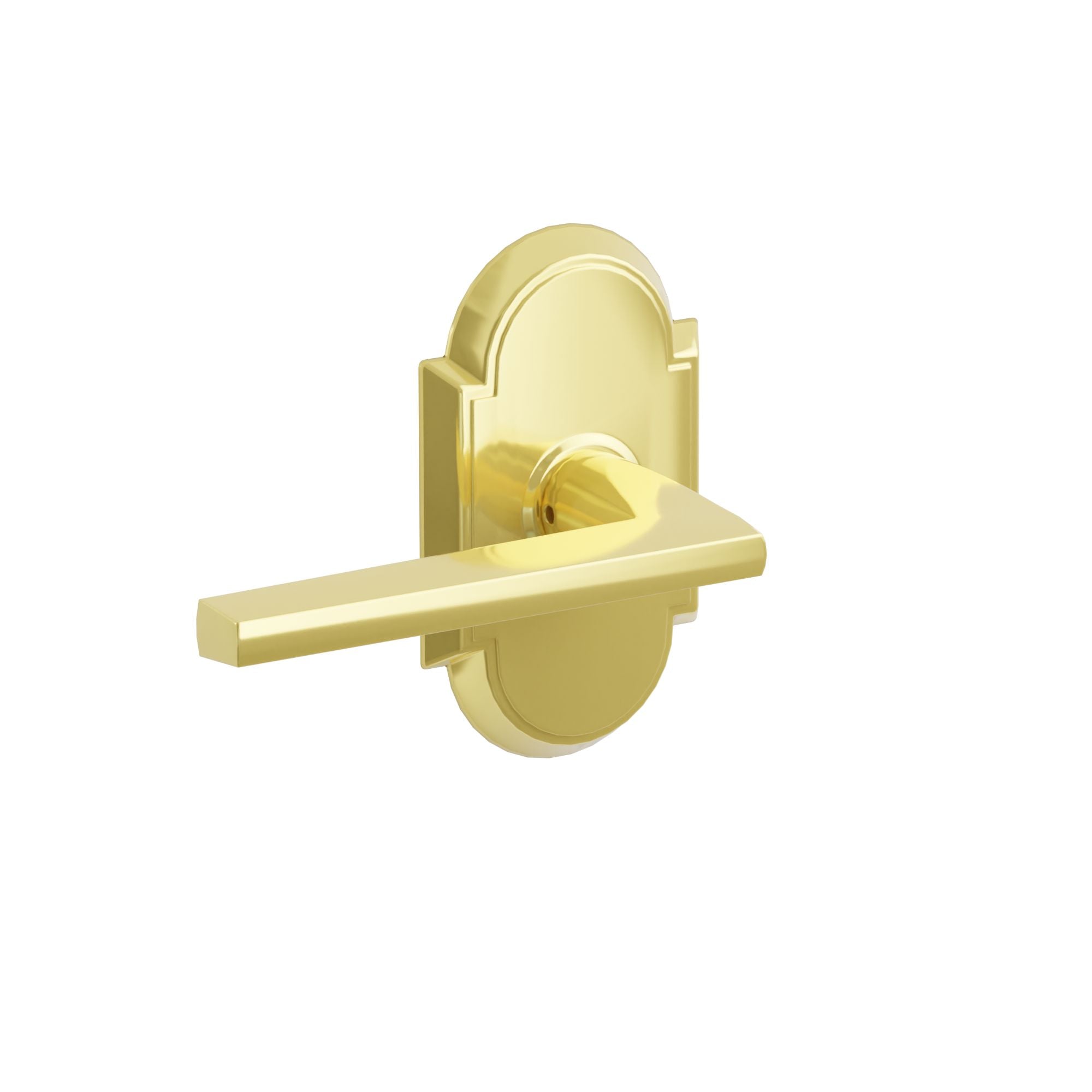 Emtek Concealed Fastener Helios Lever Set With #8 Rosette