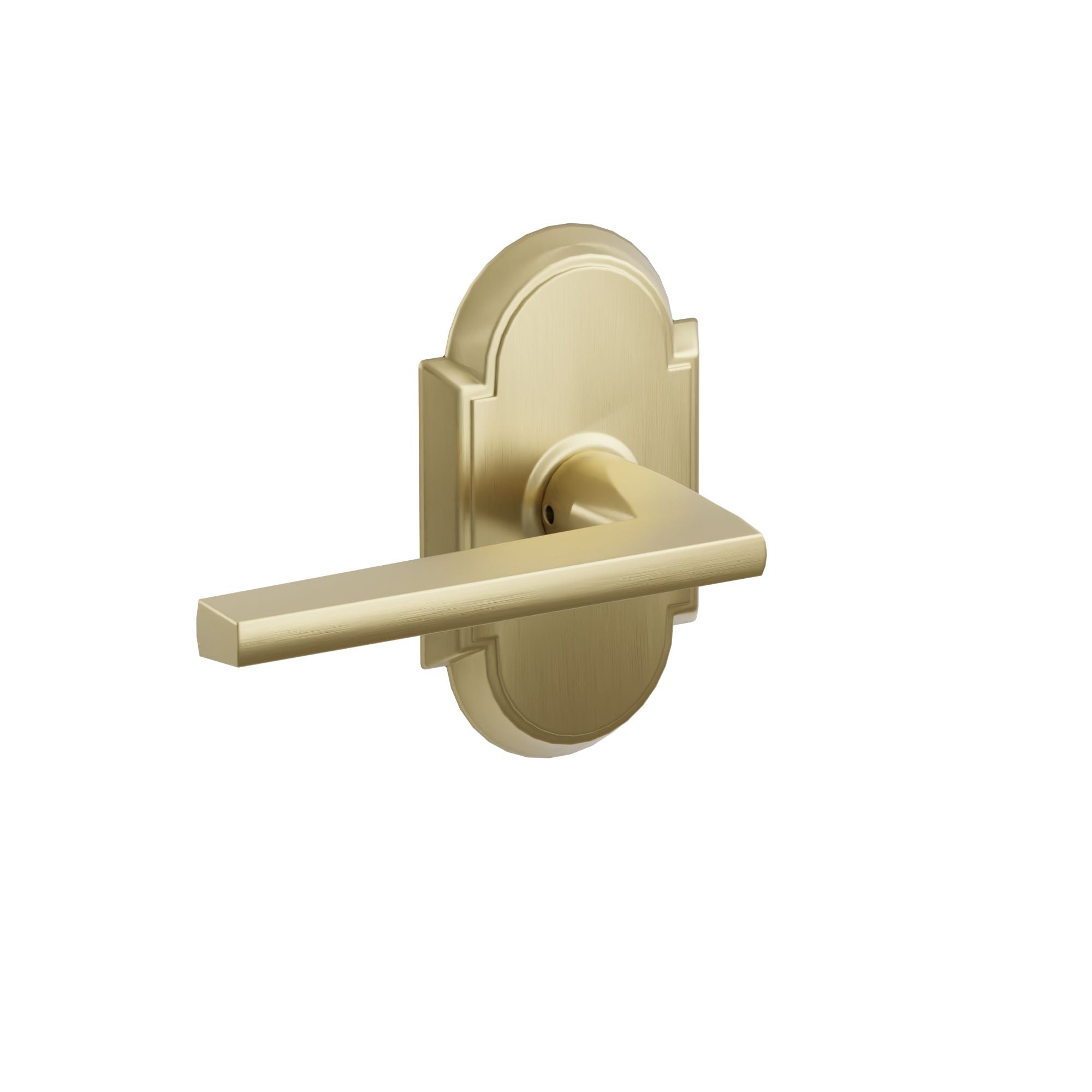 Emtek Concealed Fastener Helios Lever Set With #8 Rosette